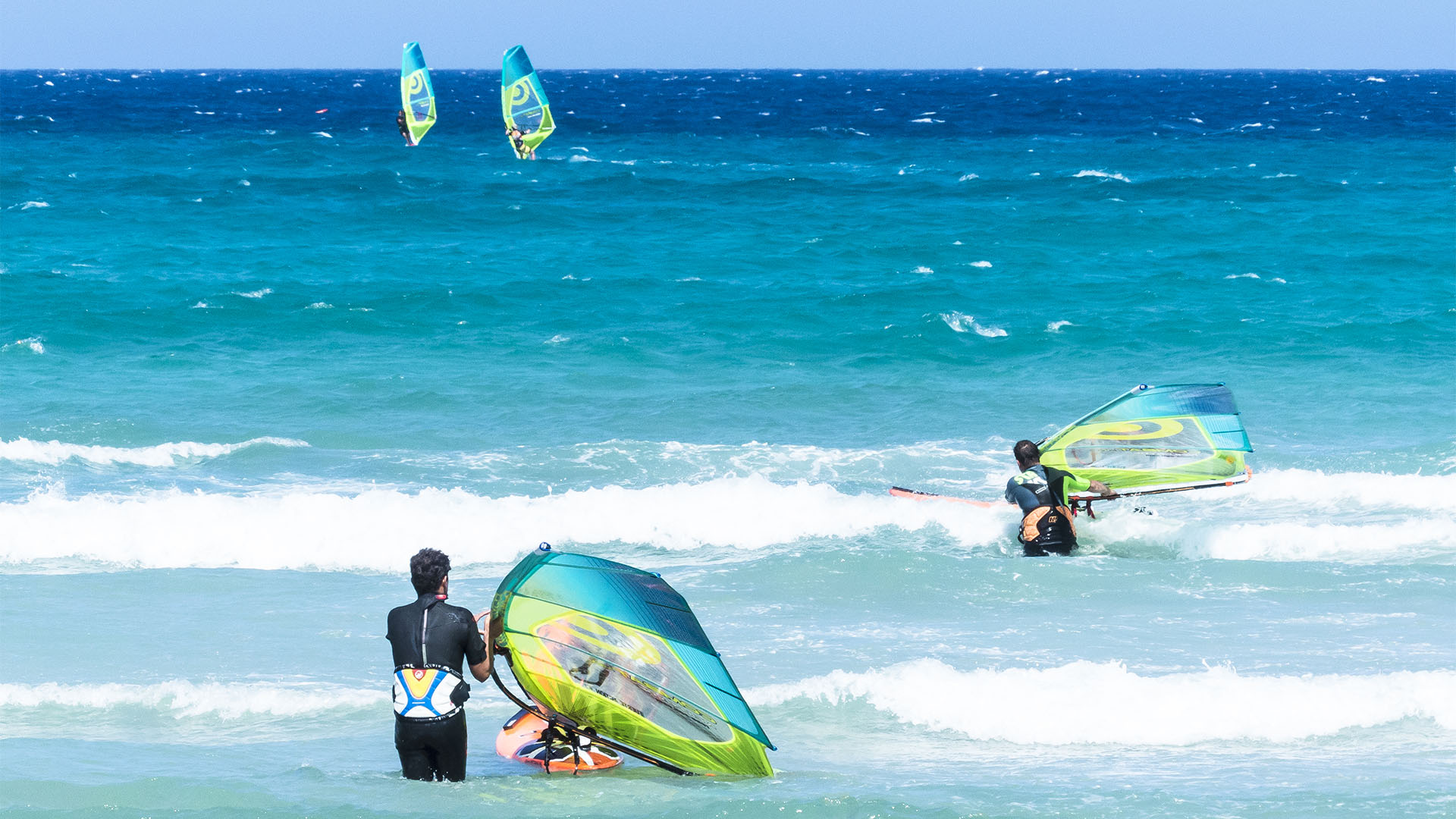 Sportveranstaltungen auf Fuerteventura: Kite + Windsurf WM Sotavento.