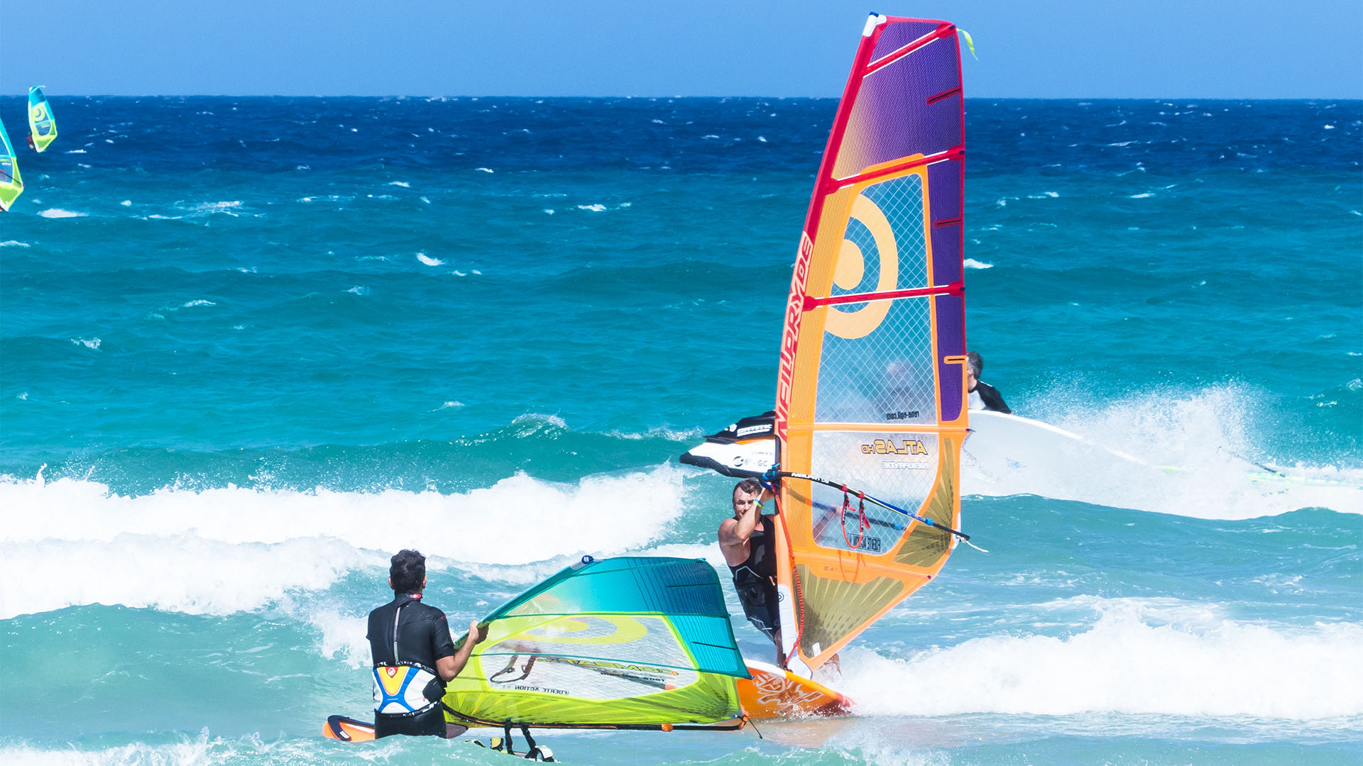 Sportveranstaltungen auf Fuerteventura: Kite + Windsurf WM Sotavento.