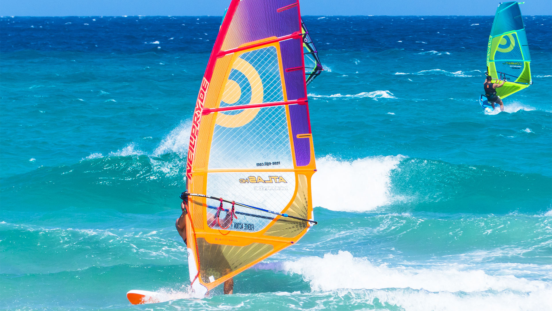 Sportveranstaltungen auf Fuerteventura: Kite + Windsurf WM Sotavento.