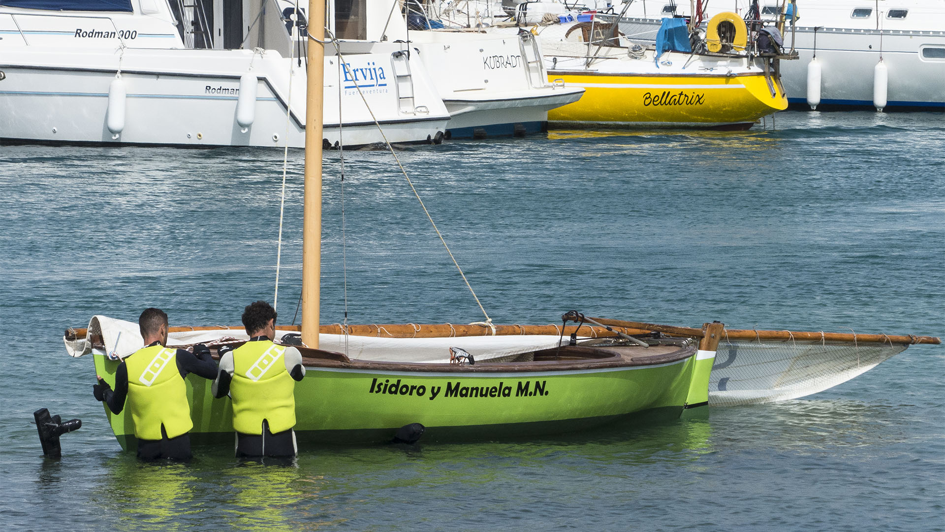 Sportveranstaltungen auf Fuerteventura: Corralejo Regata de Vela Latina.