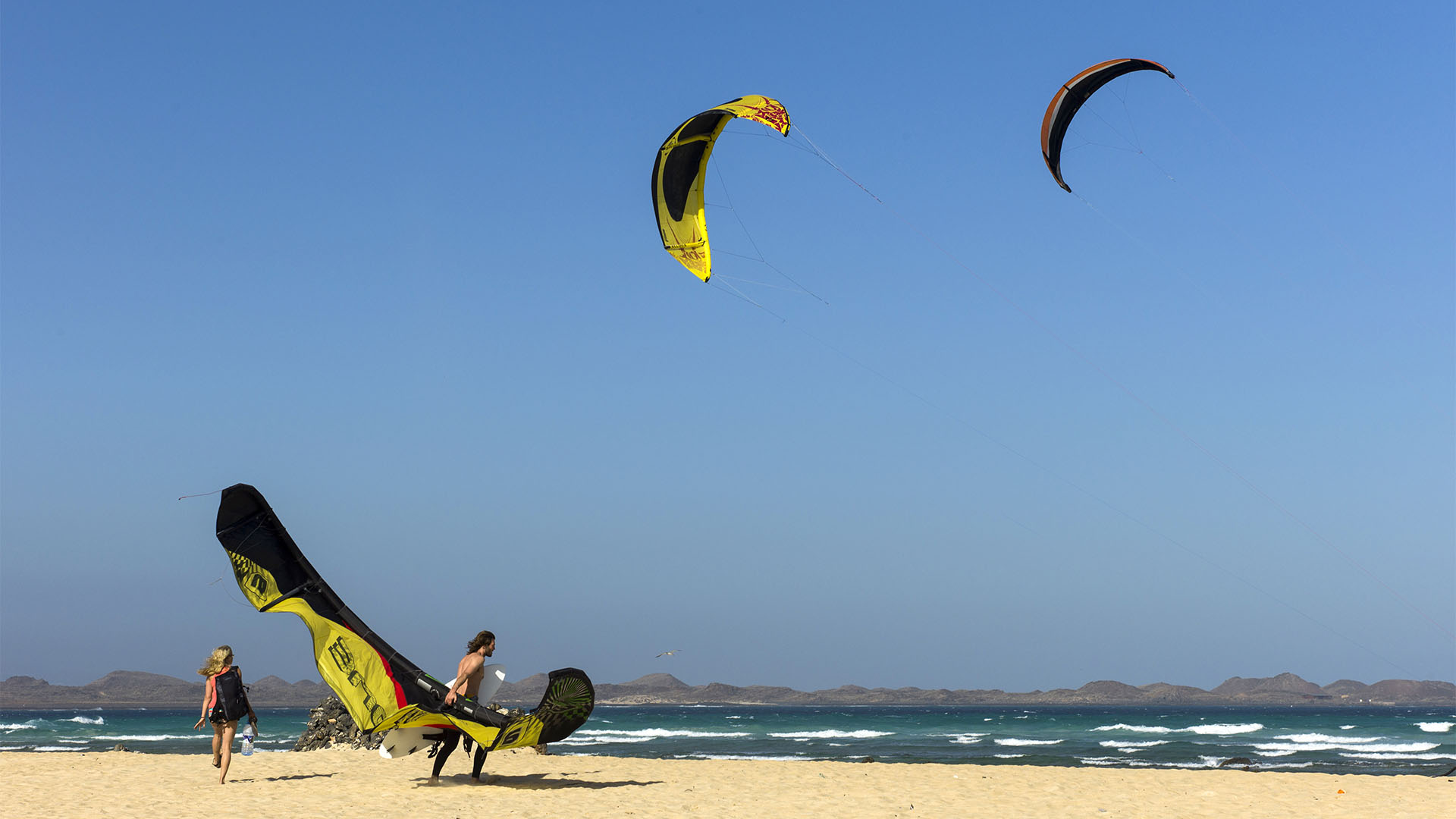 Kitesurfen auf Fuerteventura – das Hawaii Europas.