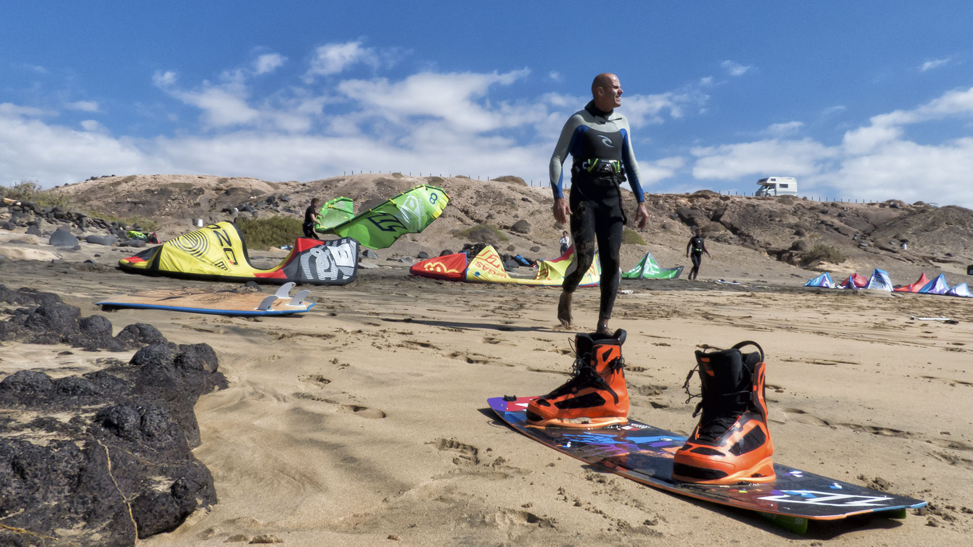 Kitesurfen auf Fuerteventura – das Hawaii Europas.