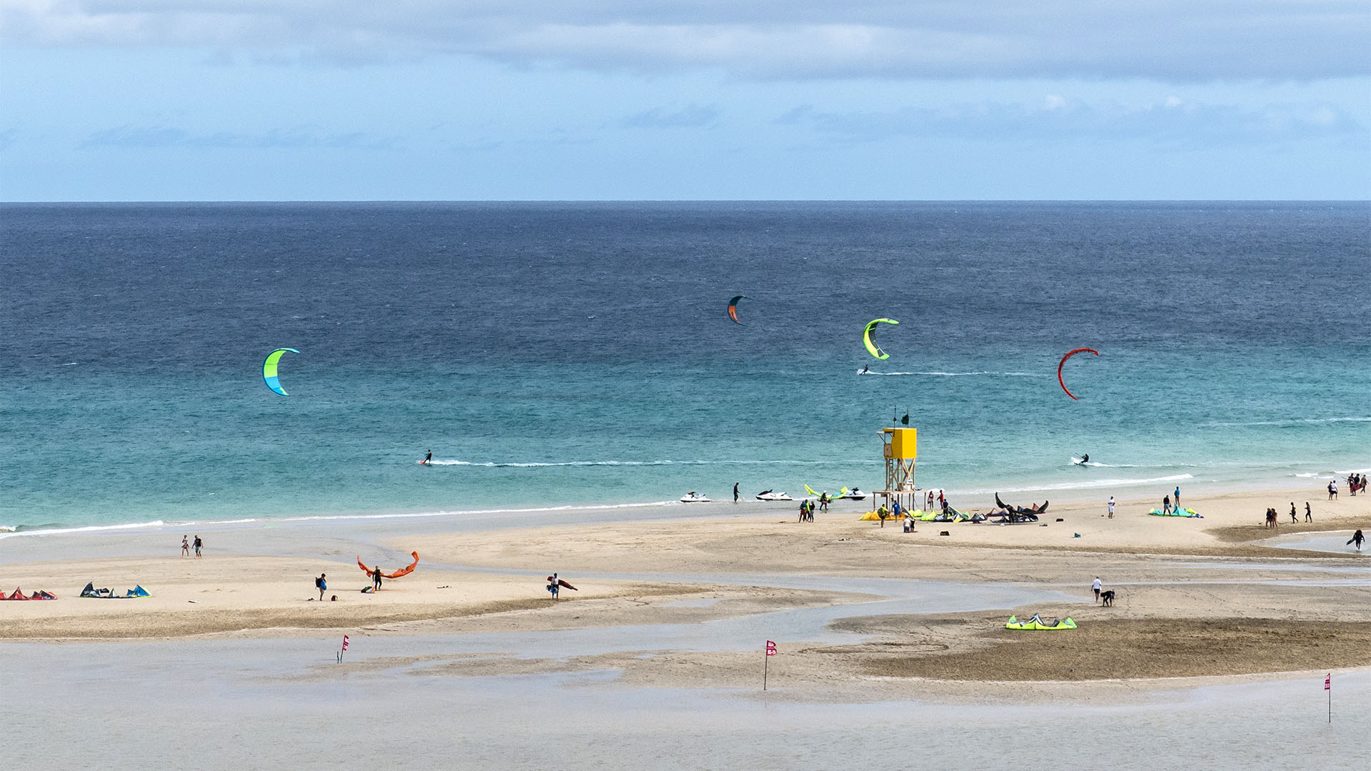 Kitesurfen auf Fuerteventura – das Hawaii Europas.