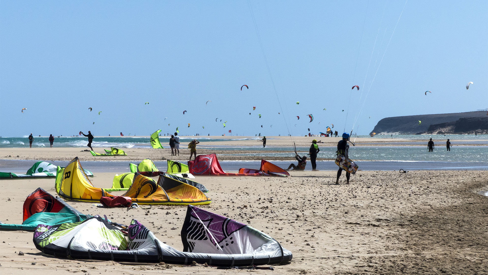 Kitesurfen auf Fuerteventura – das Hawaii Europas.