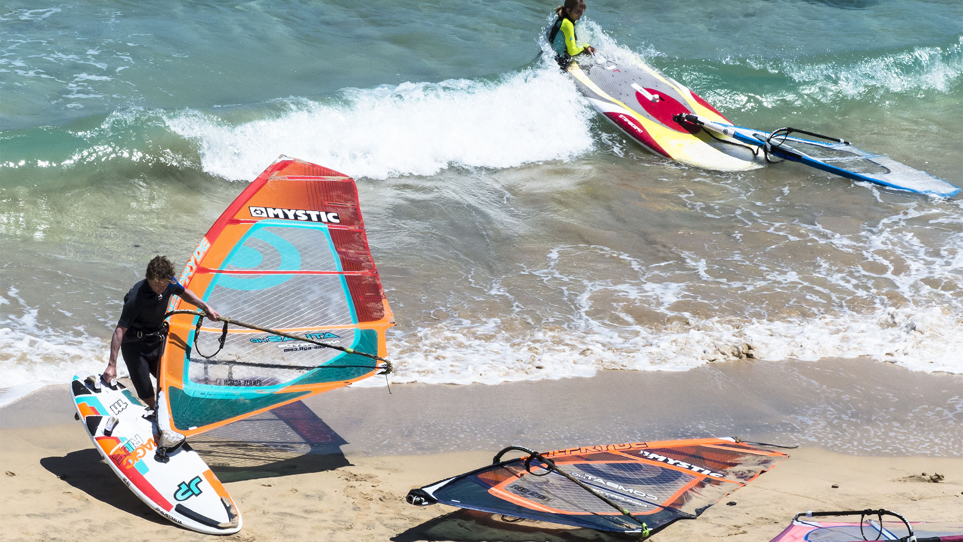 Windsurfen auf Fuerteventura – das Hawaii Europas.