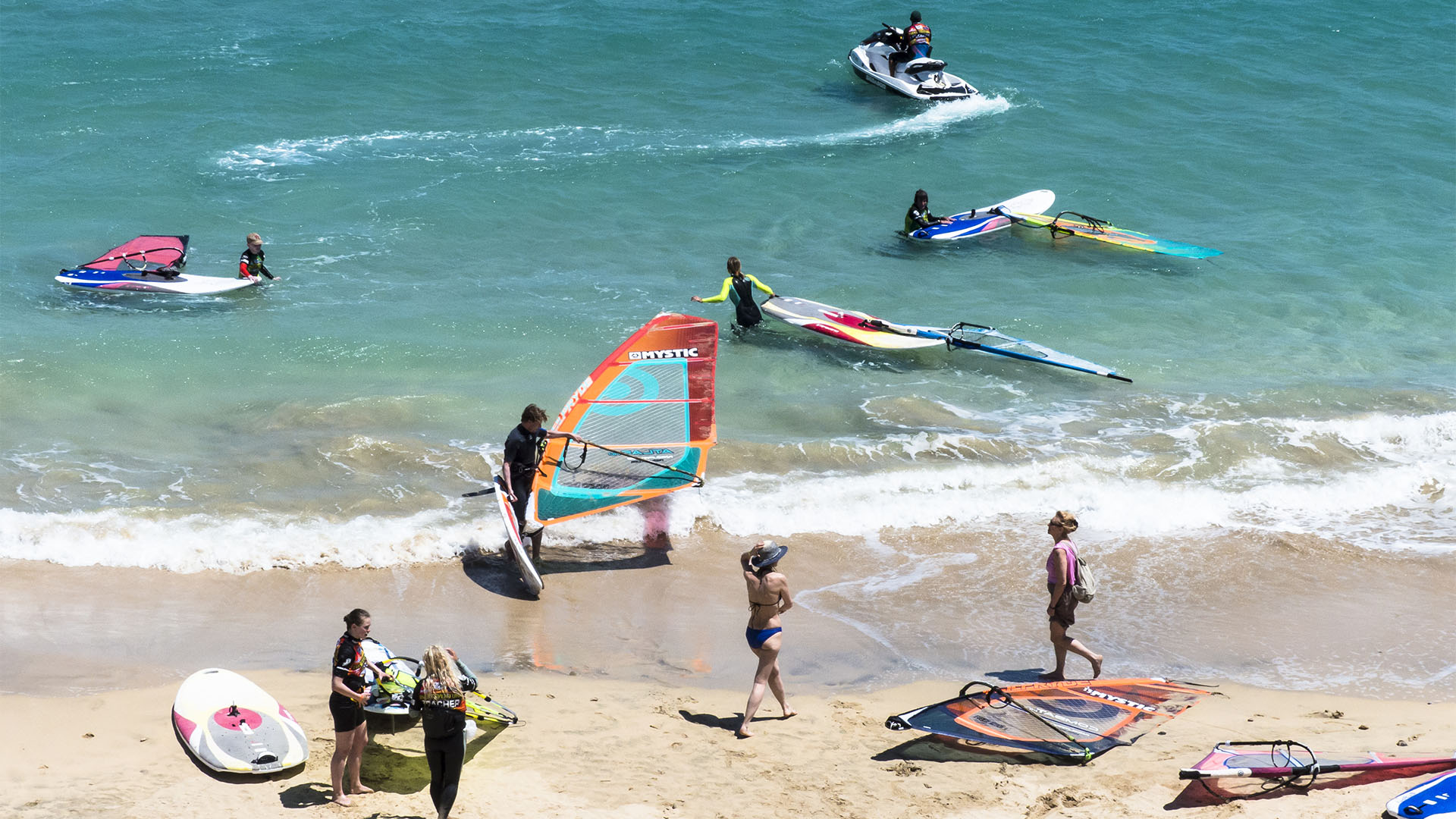 Windsurfen auf Fuerteventura – das Hawaii Europas.