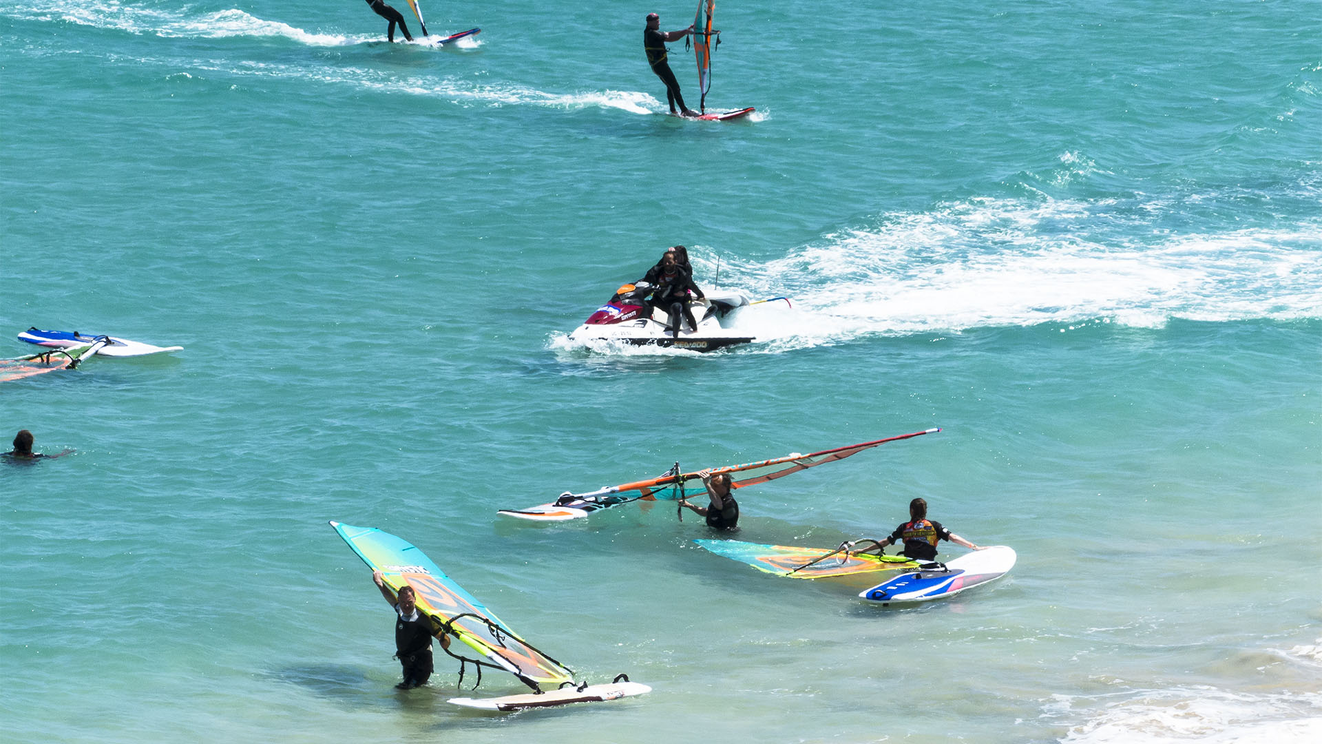 Windsurfen auf Fuerteventura – das Hawaii Europas.