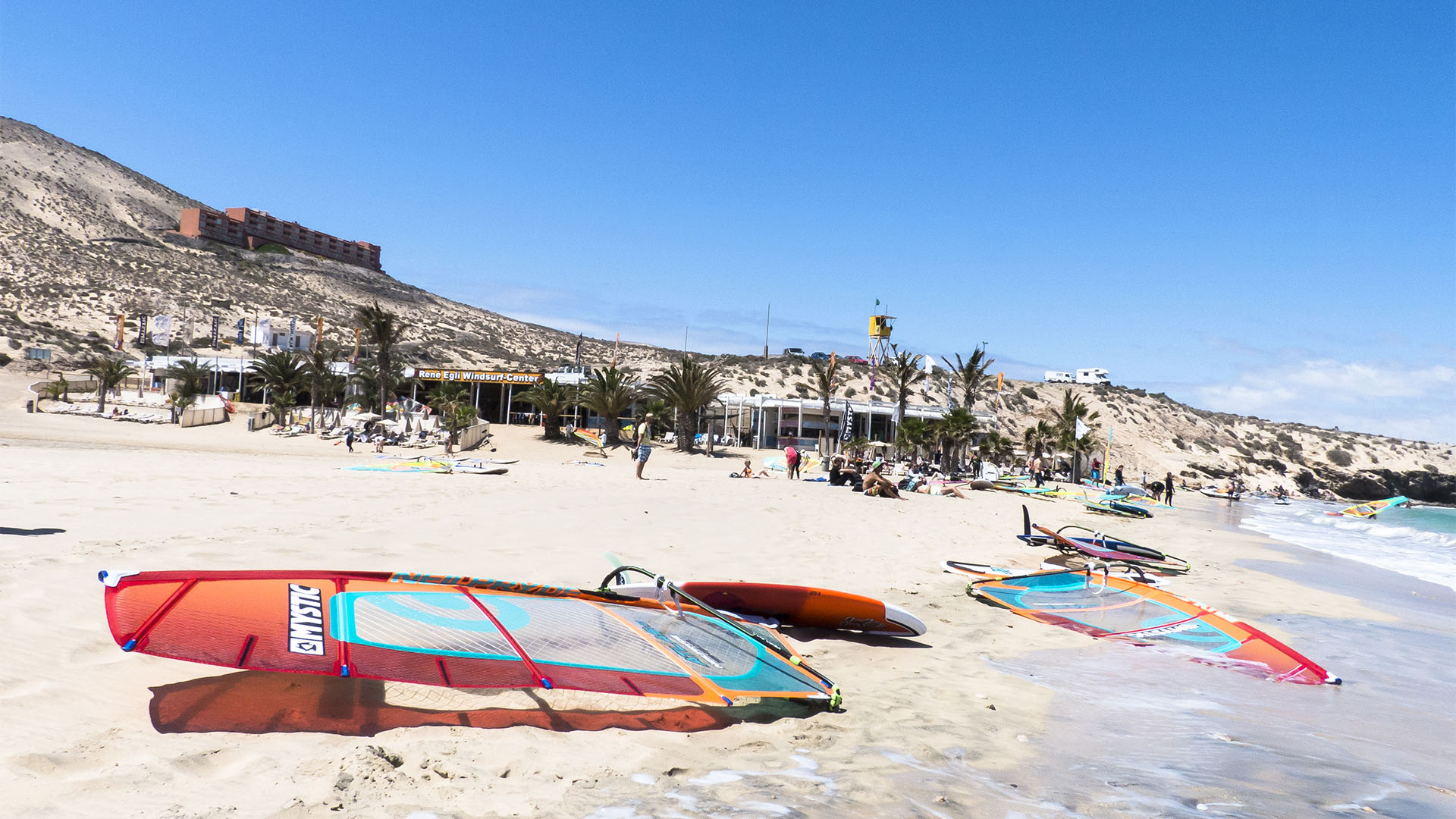 Windsurfen auf Fuerteventura – das Hawaii Europas.