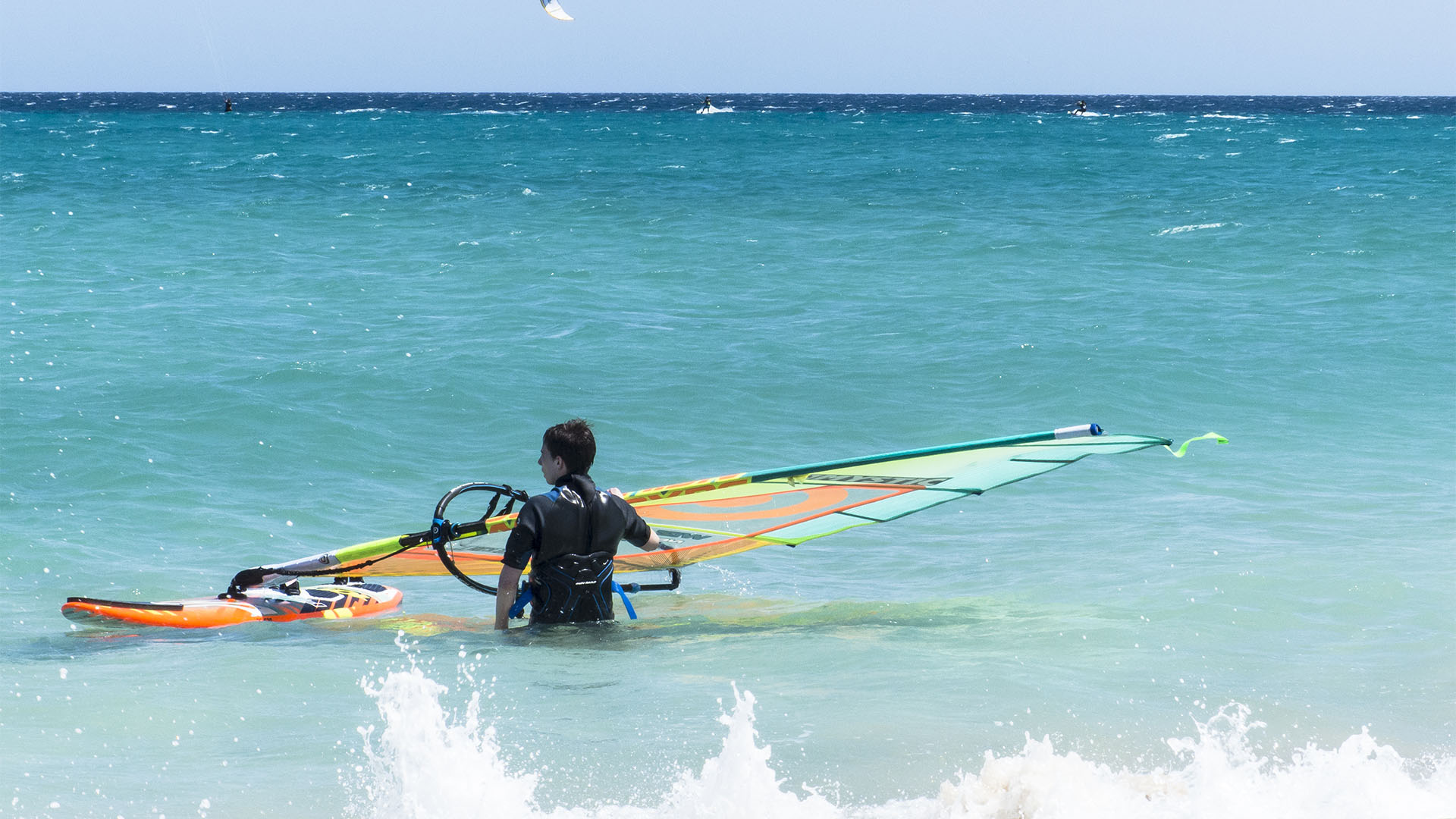 Windsurfen auf Fuerteventura – das Hawaii Europas.