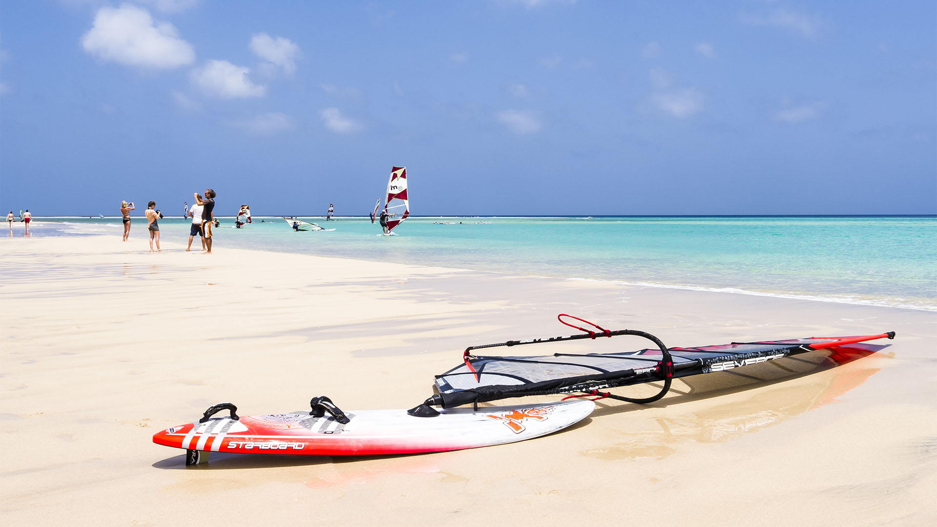 Windsurfen auf Fuerteventura – das Hawaii Europas.