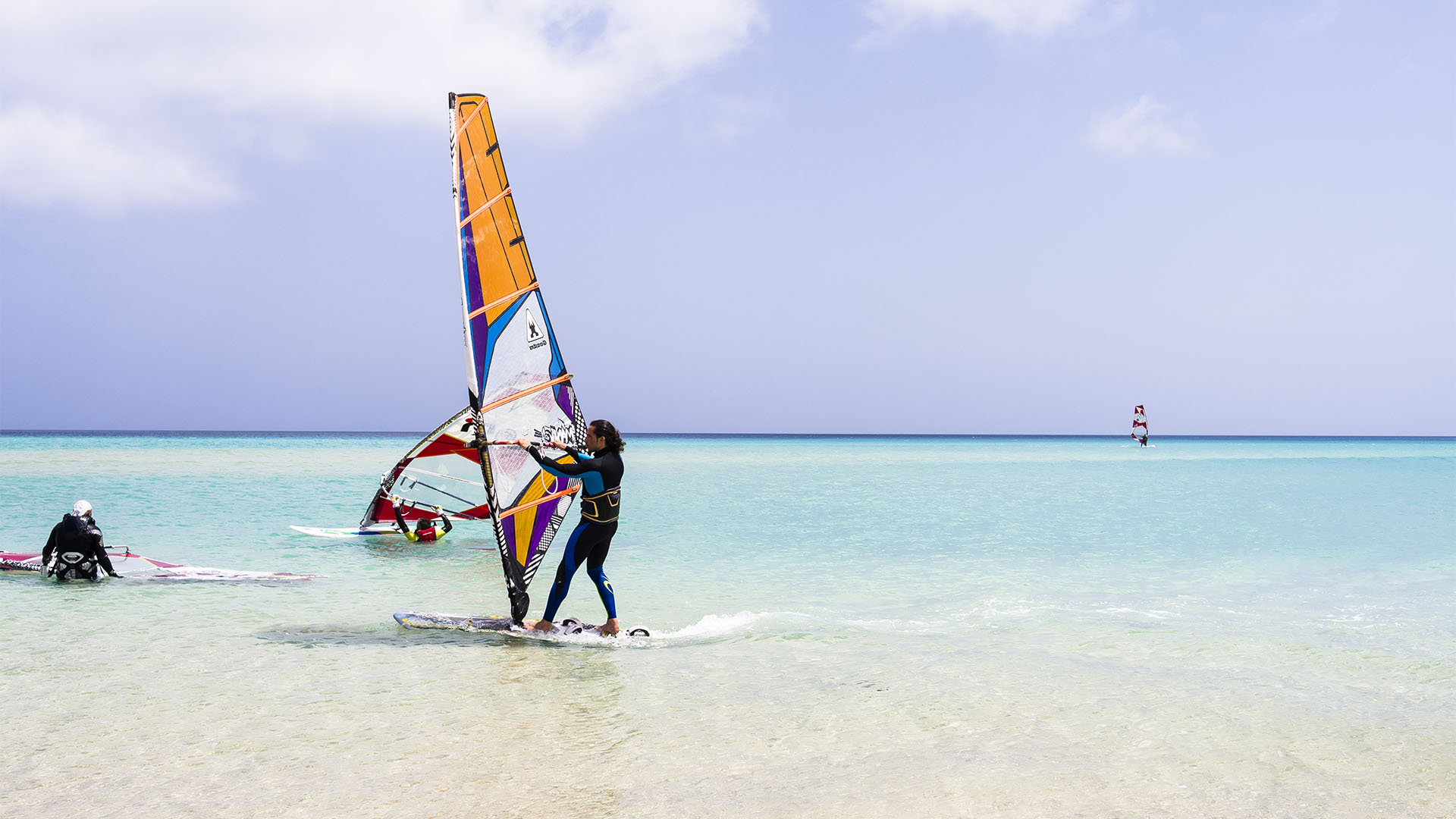 Windsurfen auf Fuerteventura – das Hawaii Europas.