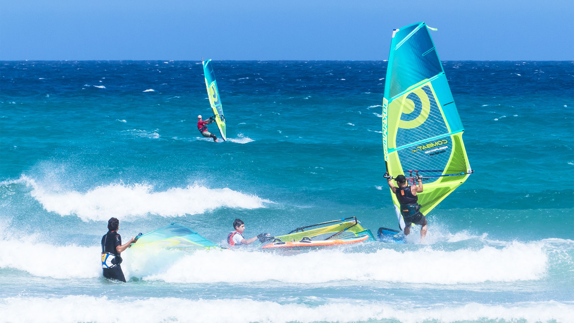 Windsurfen auf Fuerteventura – das Hawaii Europas.