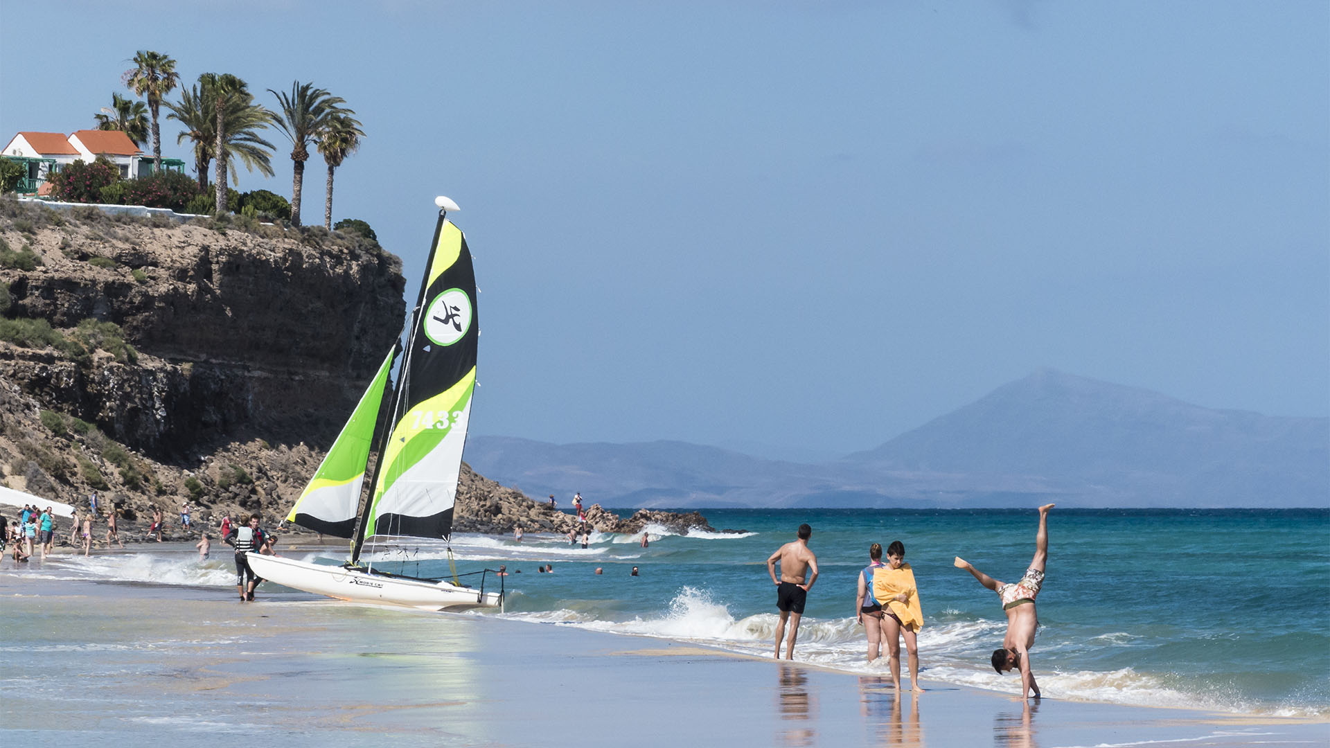 Segeln auf Fuerteventura.