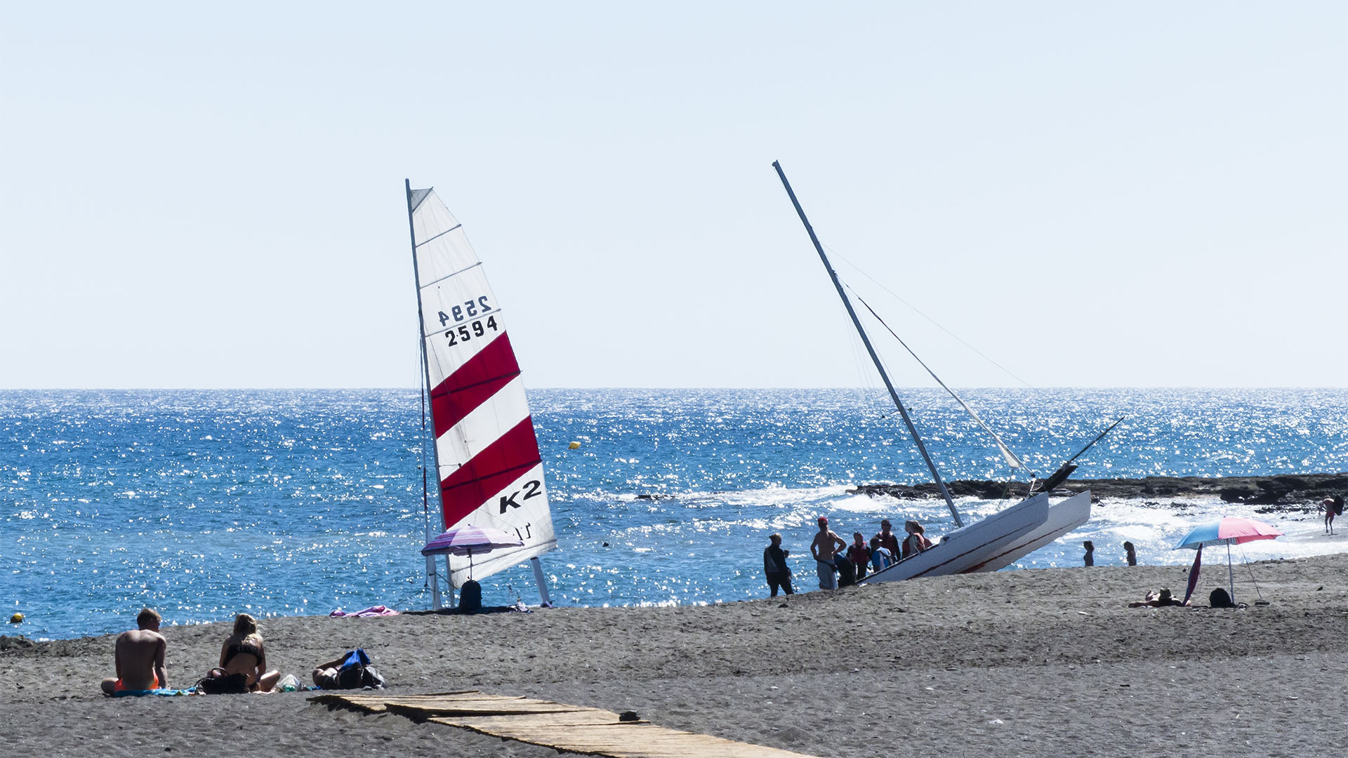 Segeln auf Fuerteventura.