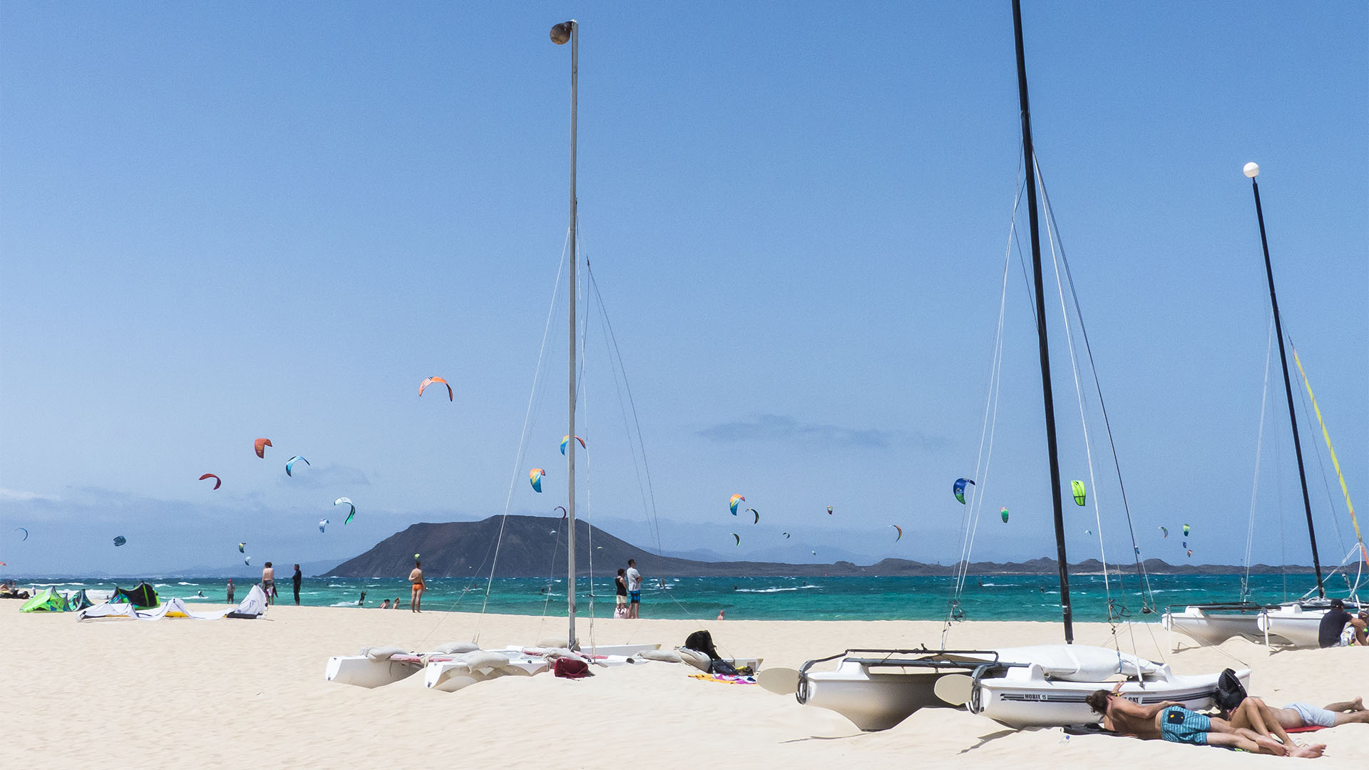 Segeln auf Fuerteventura.