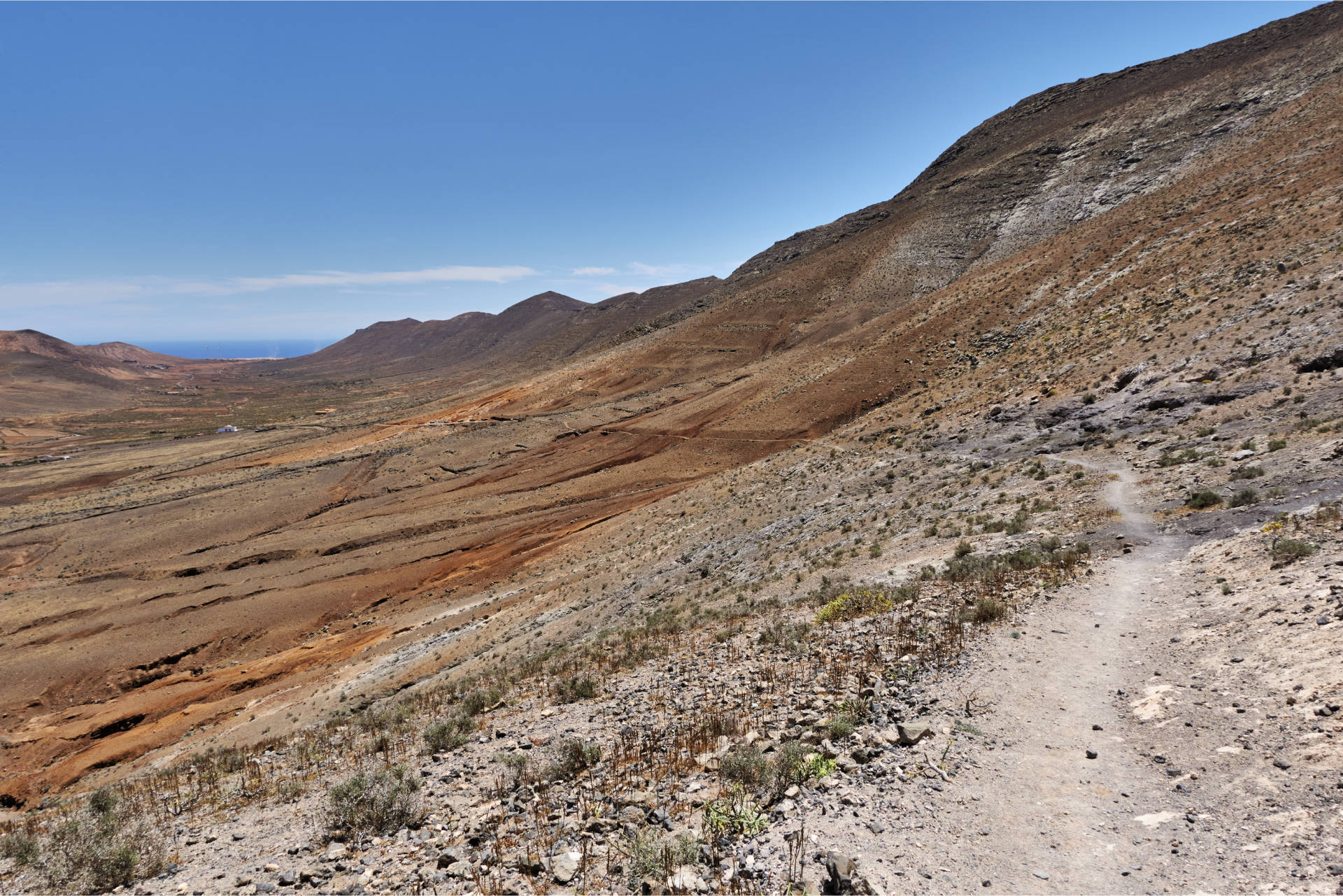 Trailrunning Fuerteventura – durch das Valle de Tetir auf den Morro de Cagadas Blandas (525m).