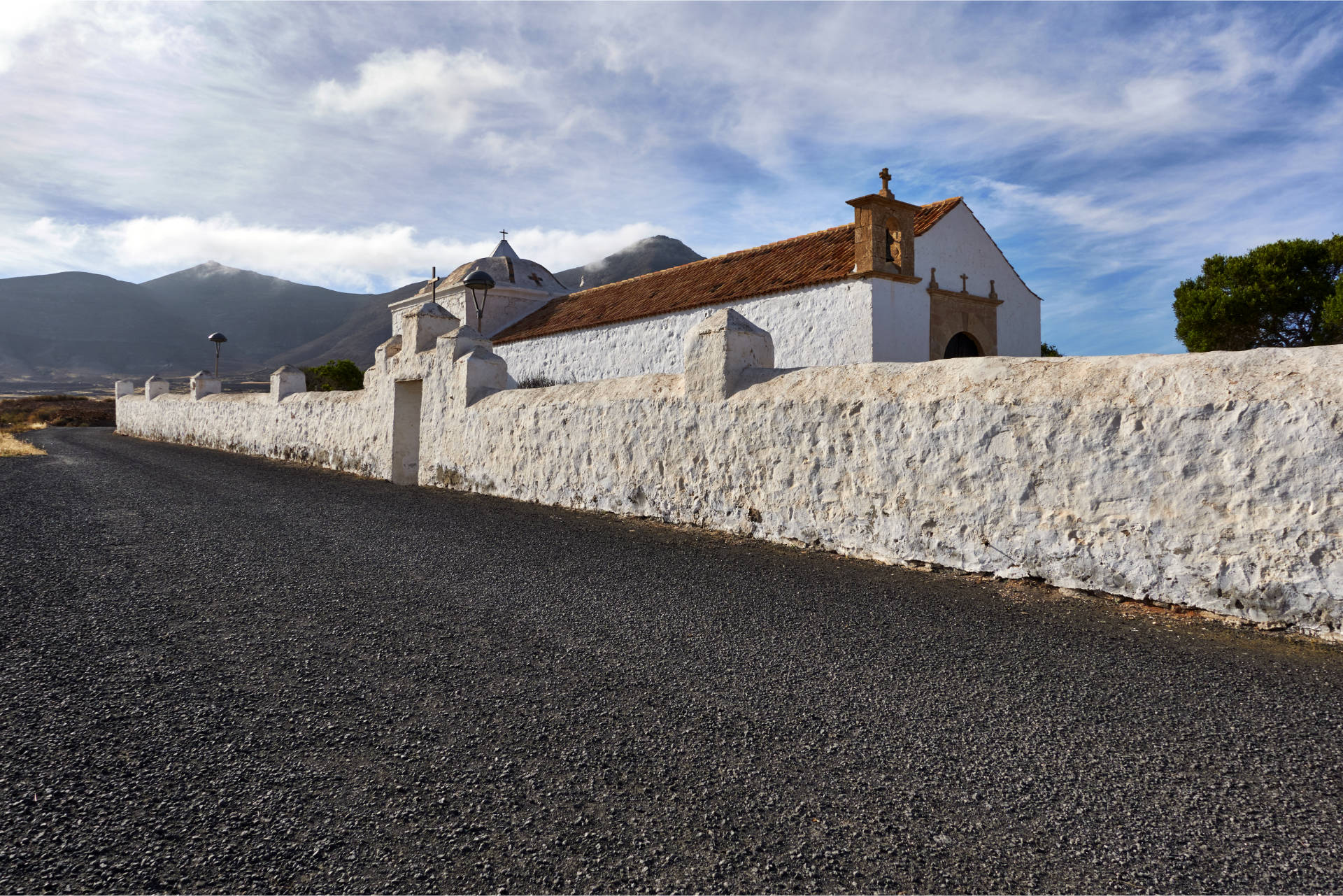 Die Ermita de San Augustín von Tefía.