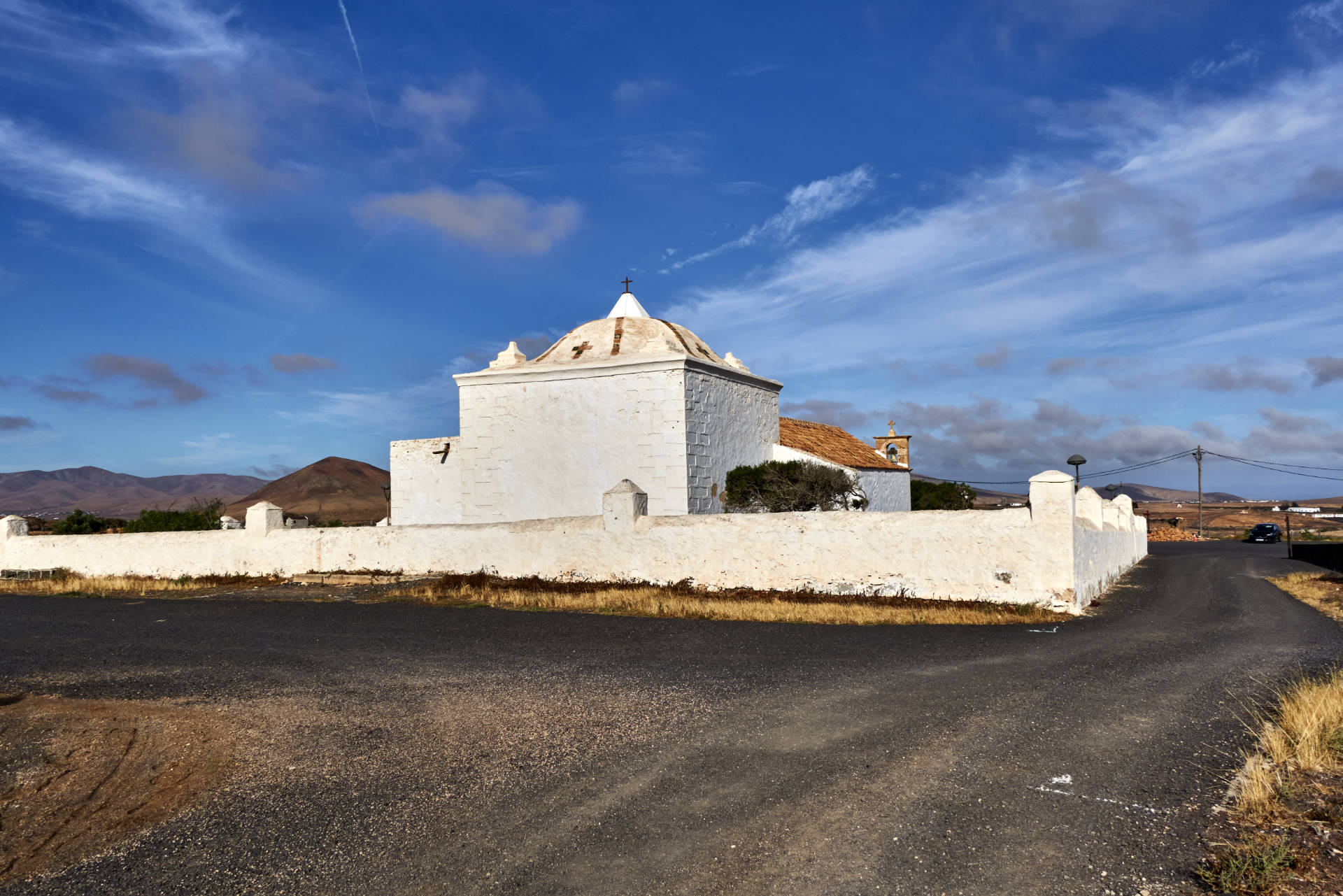 Die Ermita de San Augustín von Tefía.