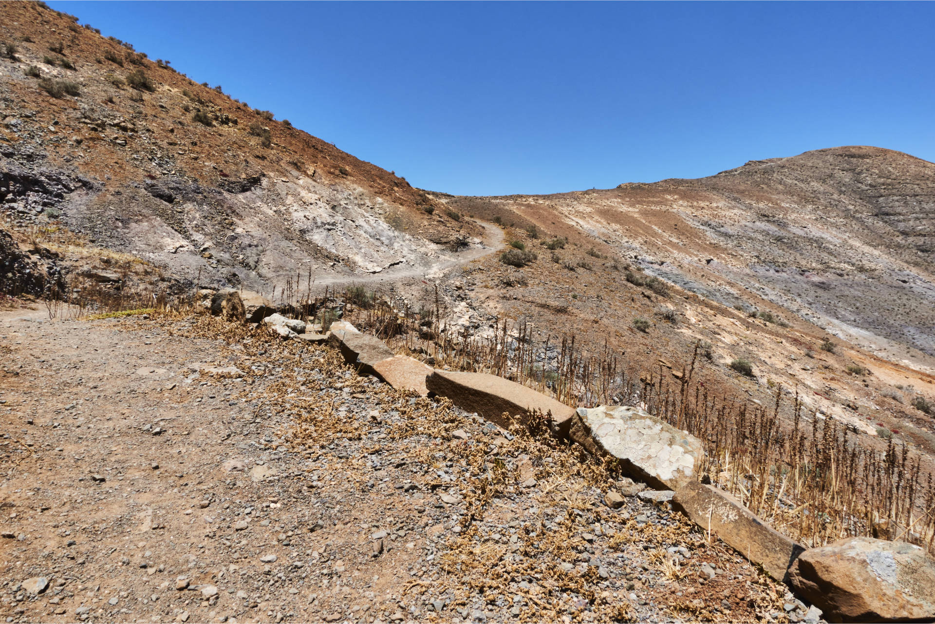 Wandern Fuerteventura – durch das Valle de Tetir auf den Morro de Cagadas Blandas (525m).