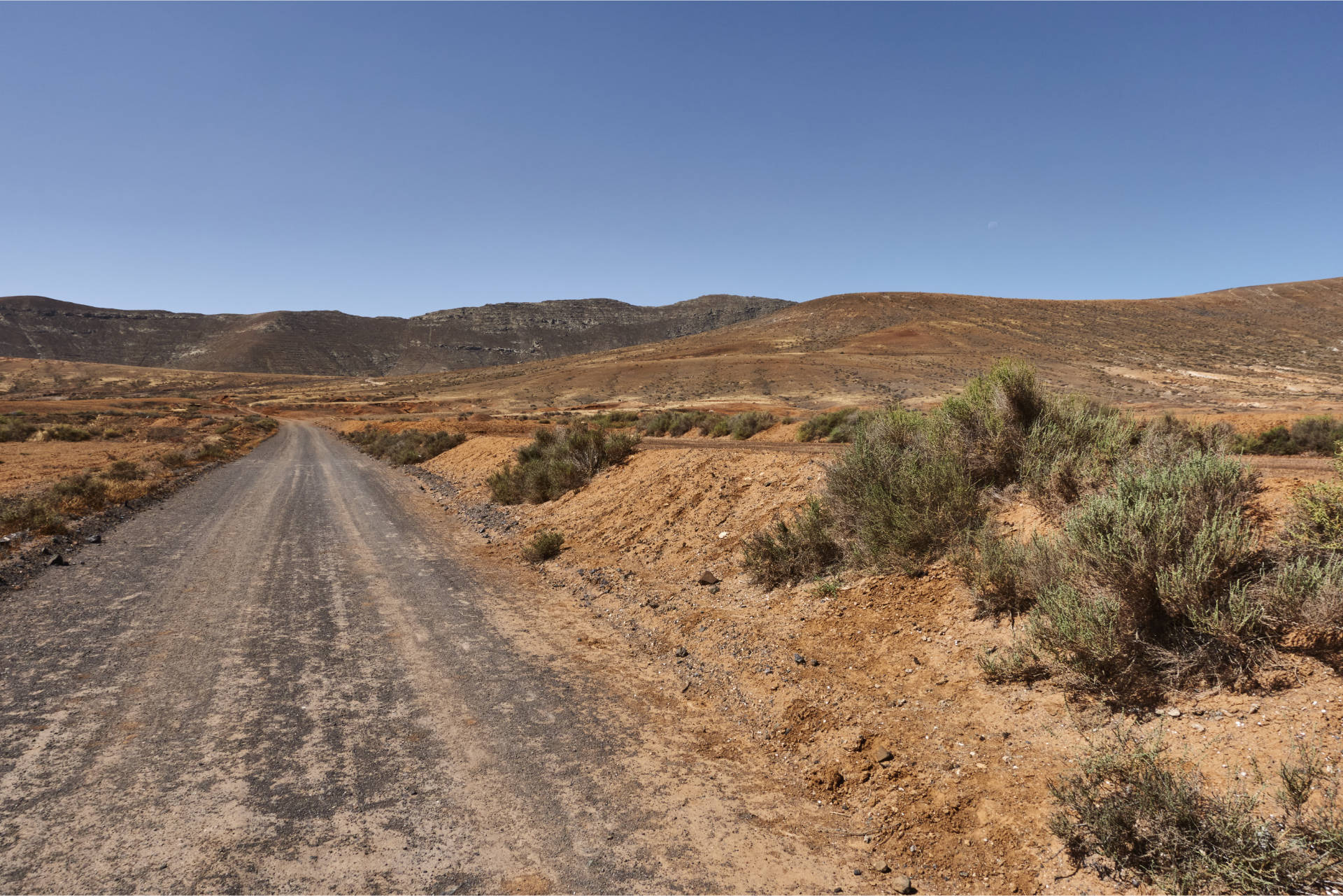 Wandern: Montaña Martínez Tetir Fuerteventura.