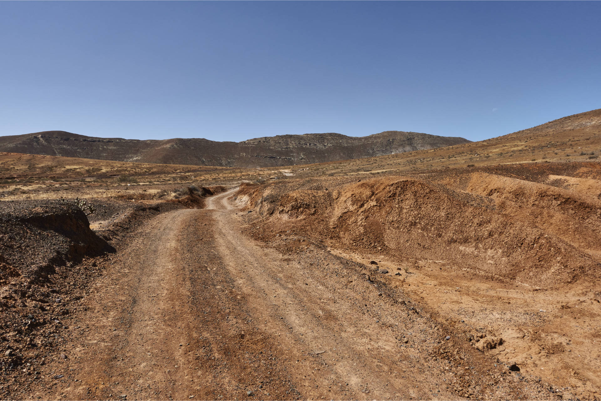 Wandern: Montaña Martínez Tetir Fuerteventura.