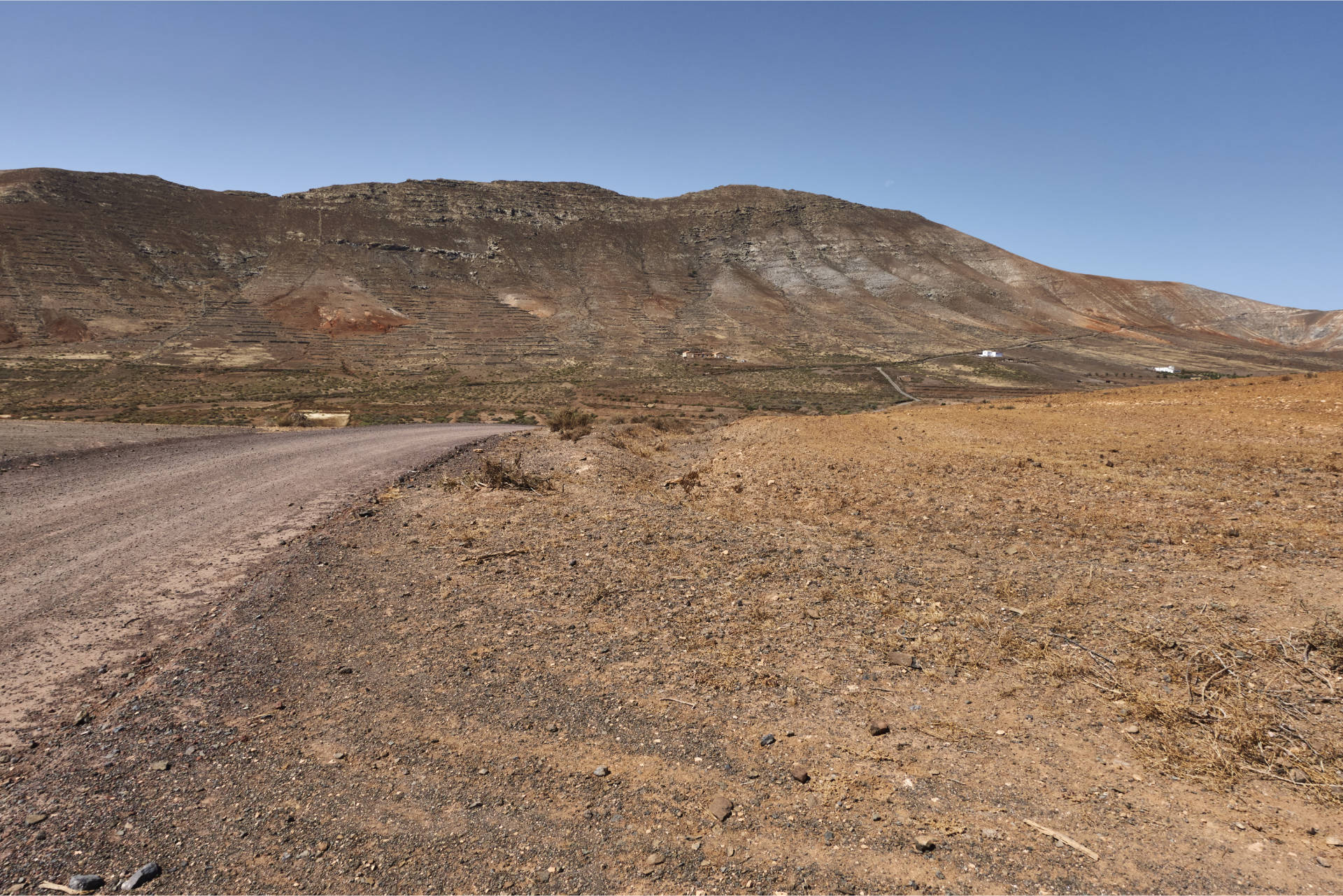 Wandern: Montaña Martínez Tetir Fuerteventura.