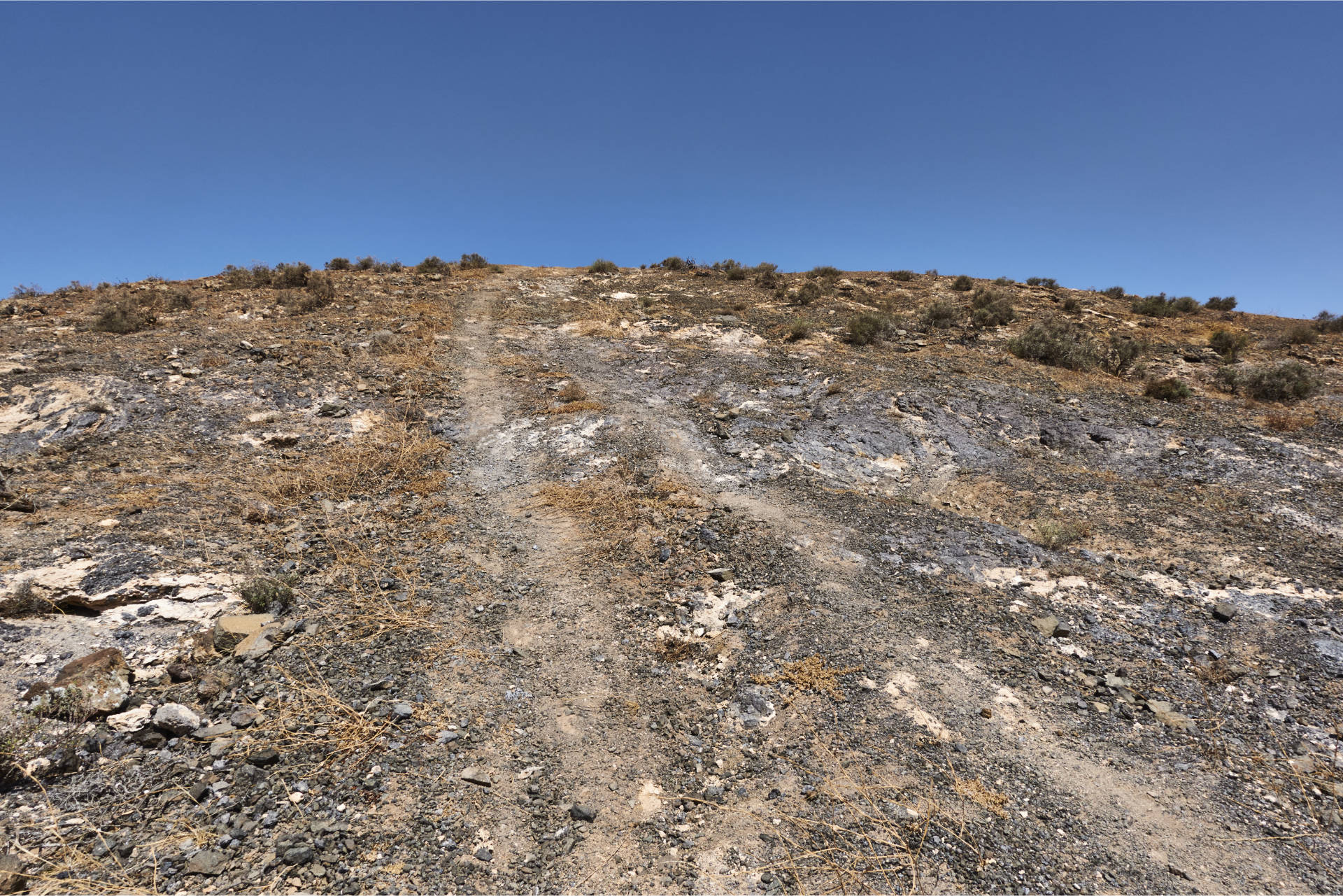 Wandern: Montaña Martínez Tetir Fuerteventura.