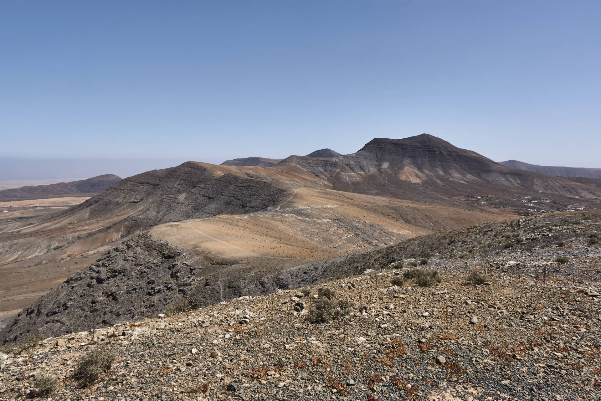 Wandern: Montaña Martínez Tetir Fuerteventura.