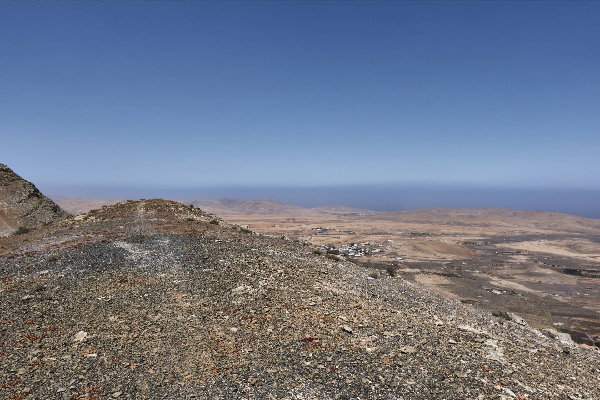 Wandern: Montaña Martínez Tetir Fuerteventura.