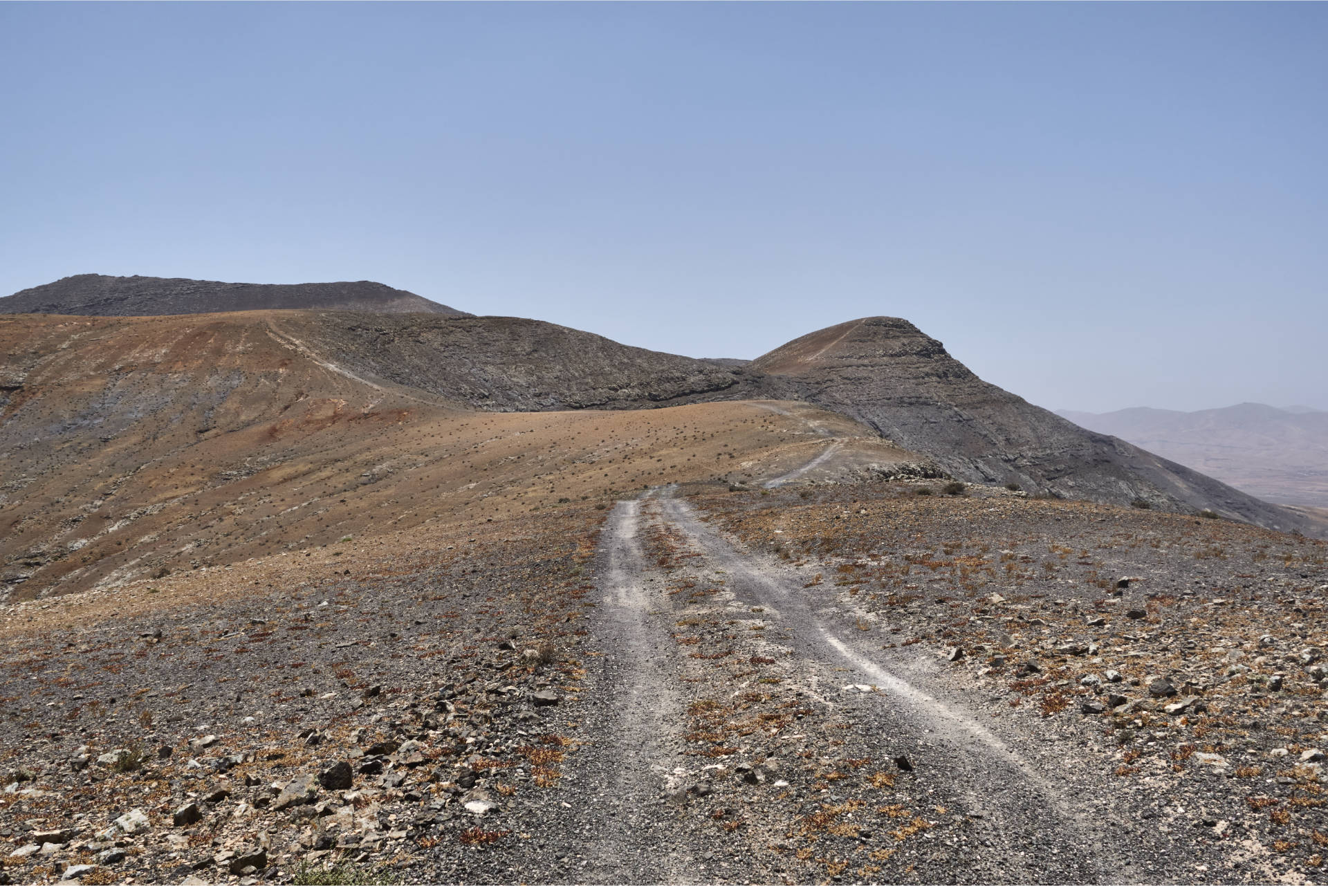 Wandern: Montaña Martínez Tetir Fuerteventura.