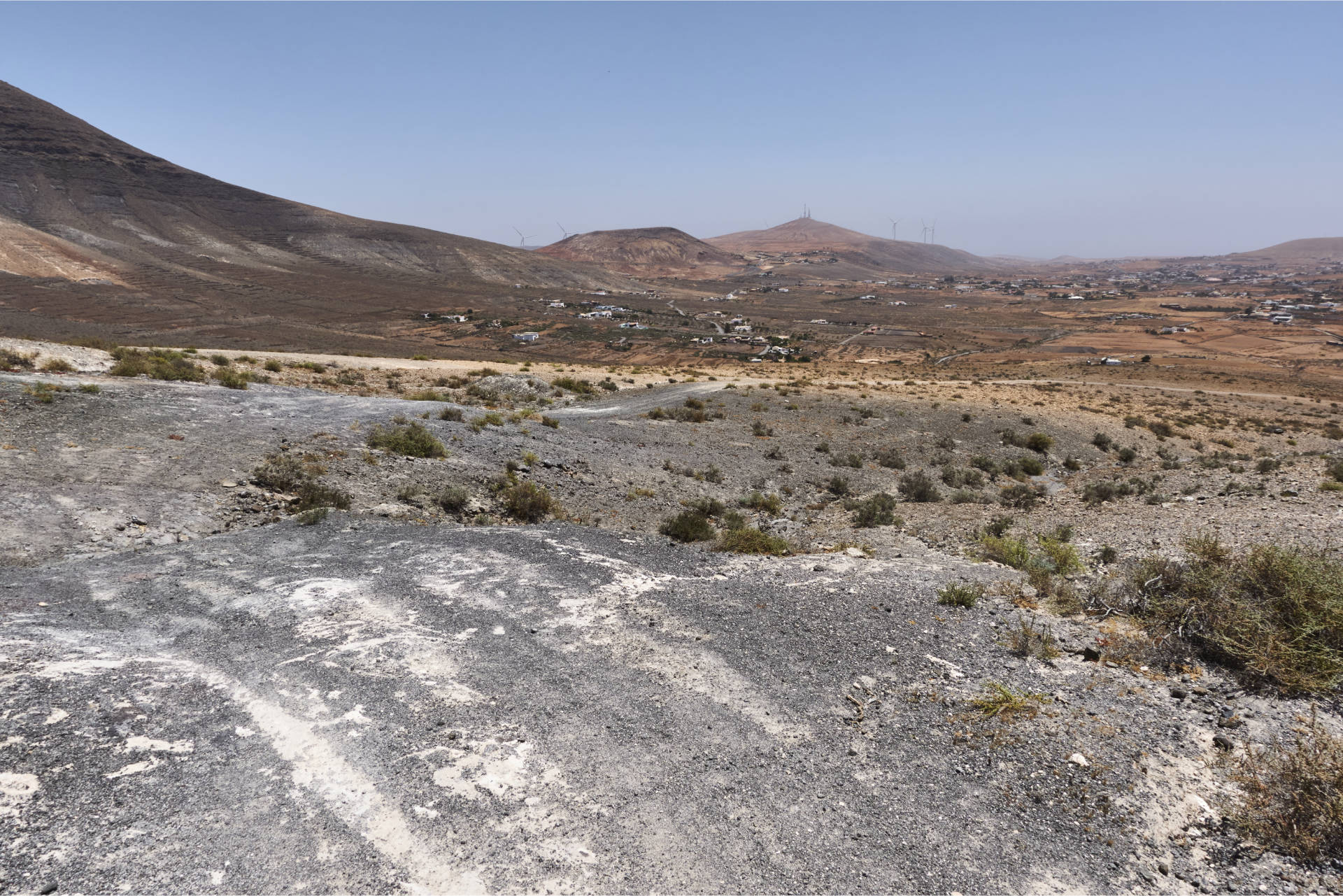 Wandern: Montaña Martínez Tetir Fuerteventura.