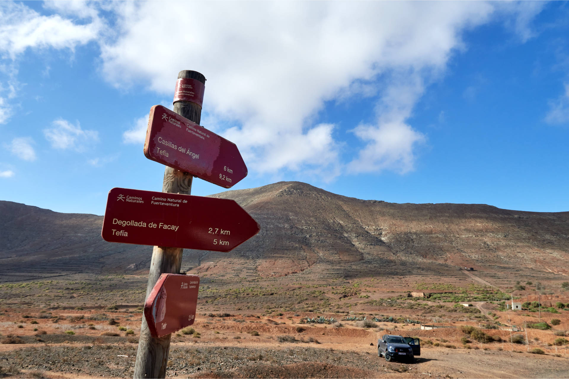 Startlinie nahe dem Cortijo de la Sargenta – viel Platz zum Parken.