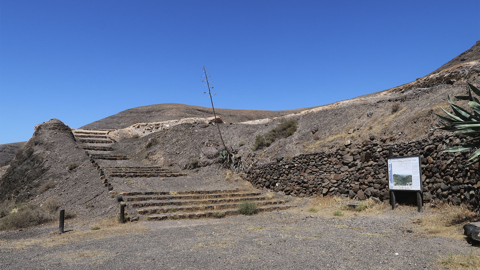 Wandern Fuentes de El Chupadero Fuerteventura.
