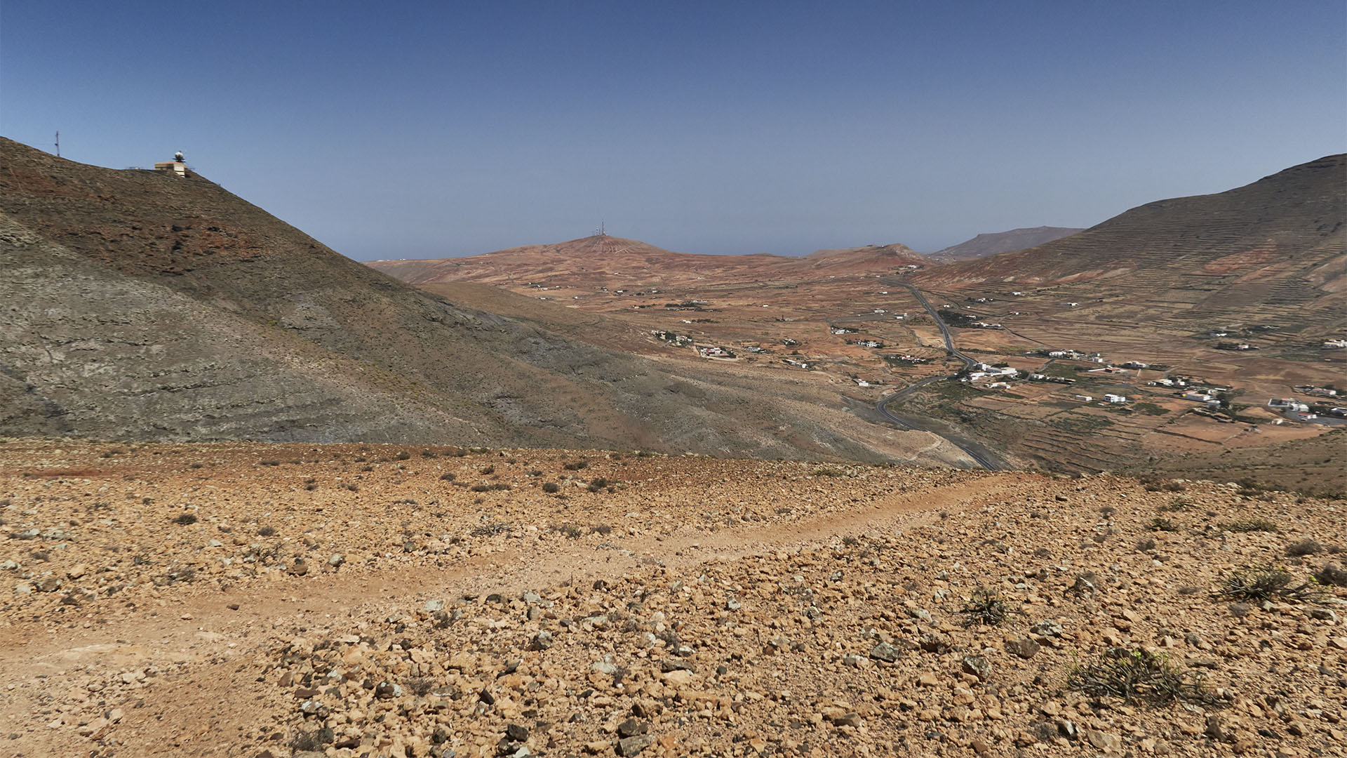 Der Wanderweg zu den Fuentes de El Chupadero.