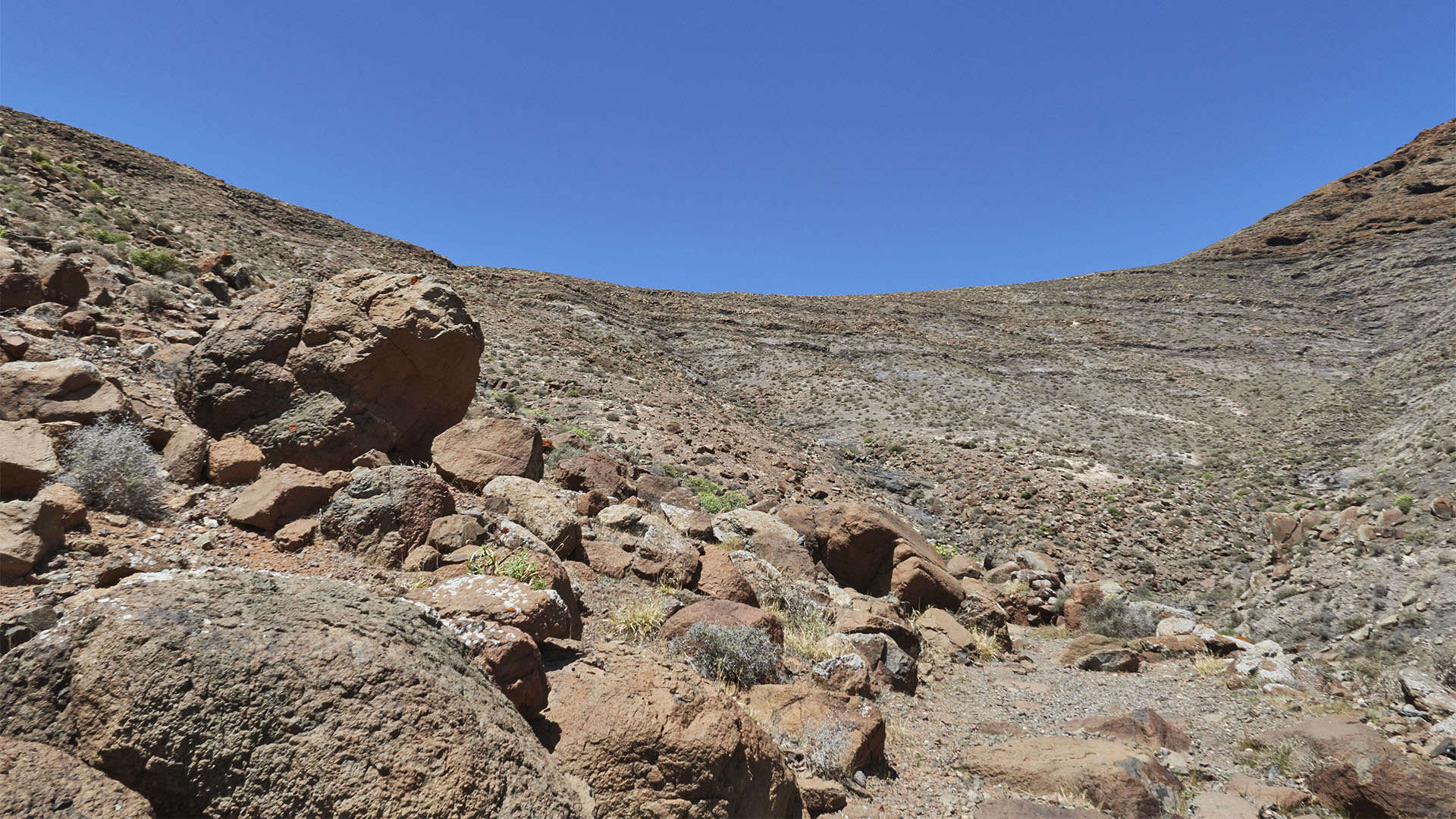 Der Wanderweg zu den Fuentes de El Chupadero.