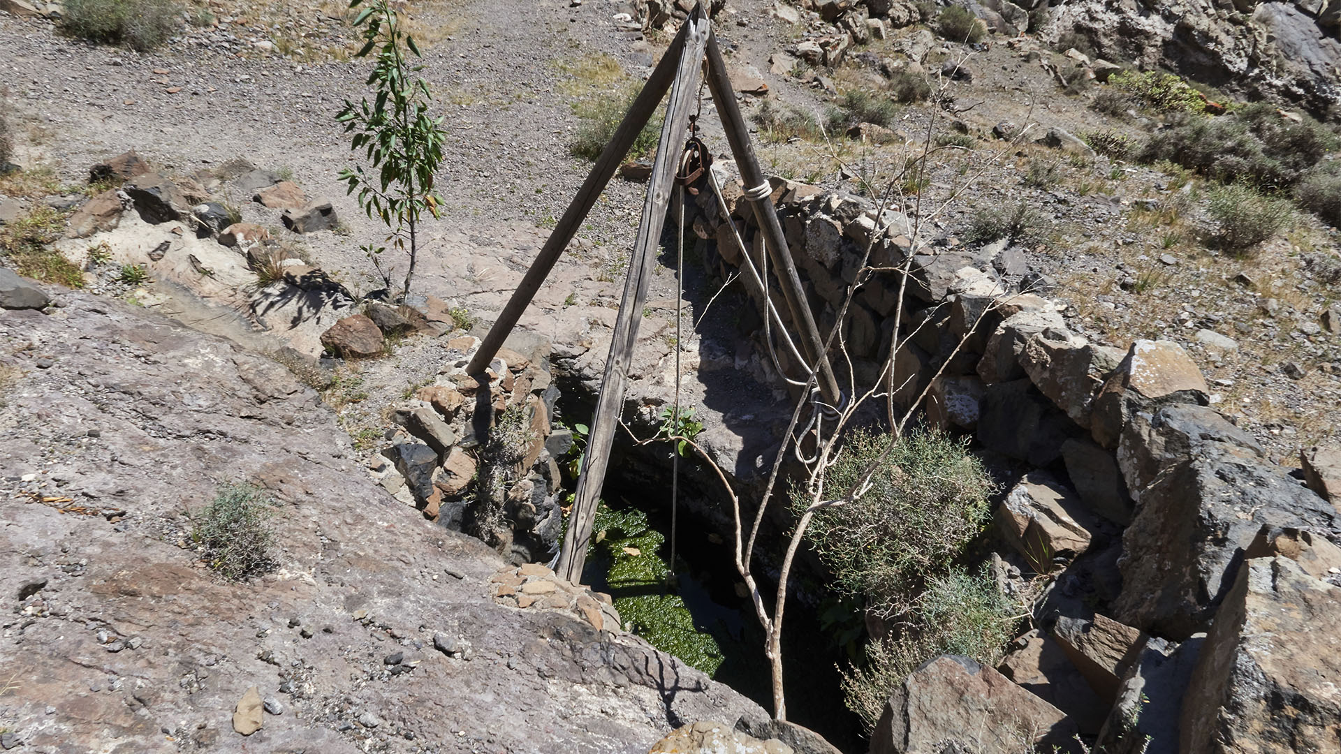 Die zweite Quelle – "Fuente La Pila" – das Brunnenbecken.