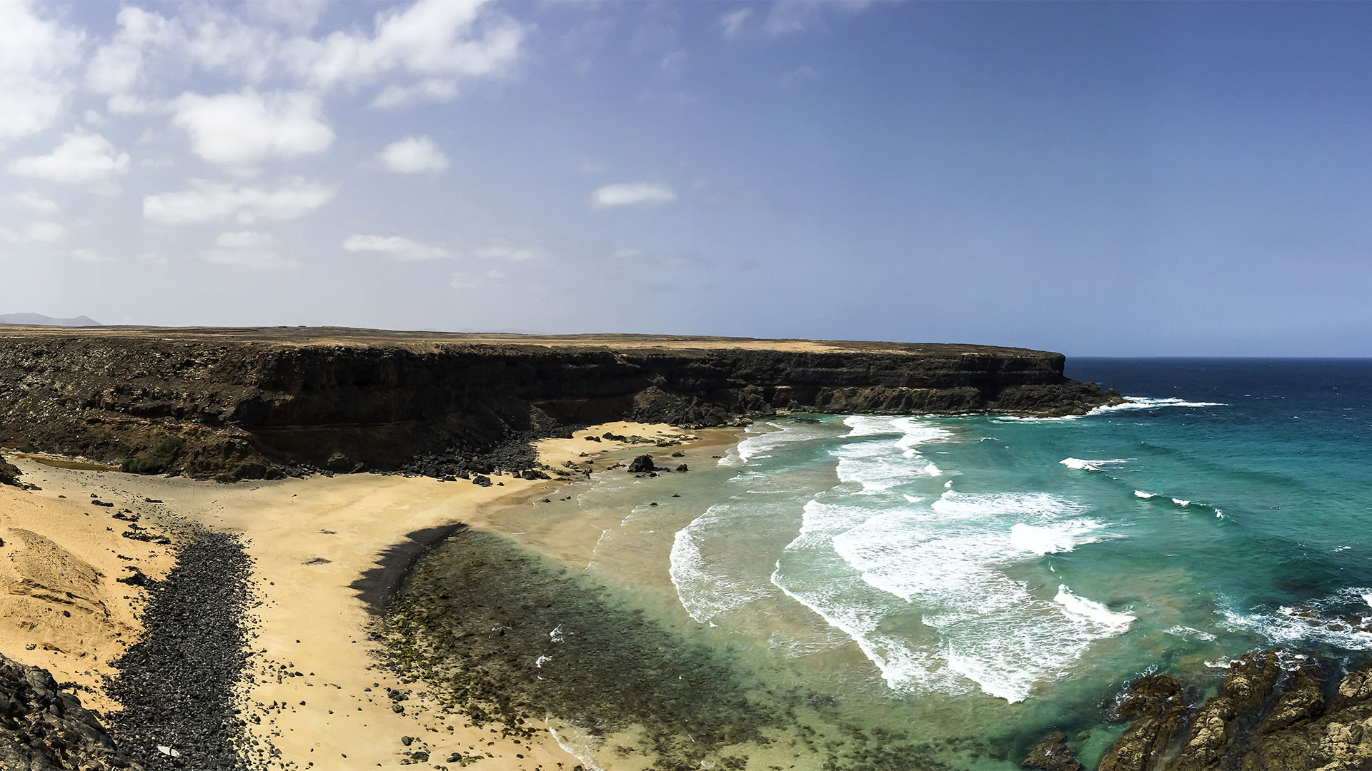 Wandern + Trekking auf Fuerteventura: Von El Cotillo zum Playa Esquinzo.