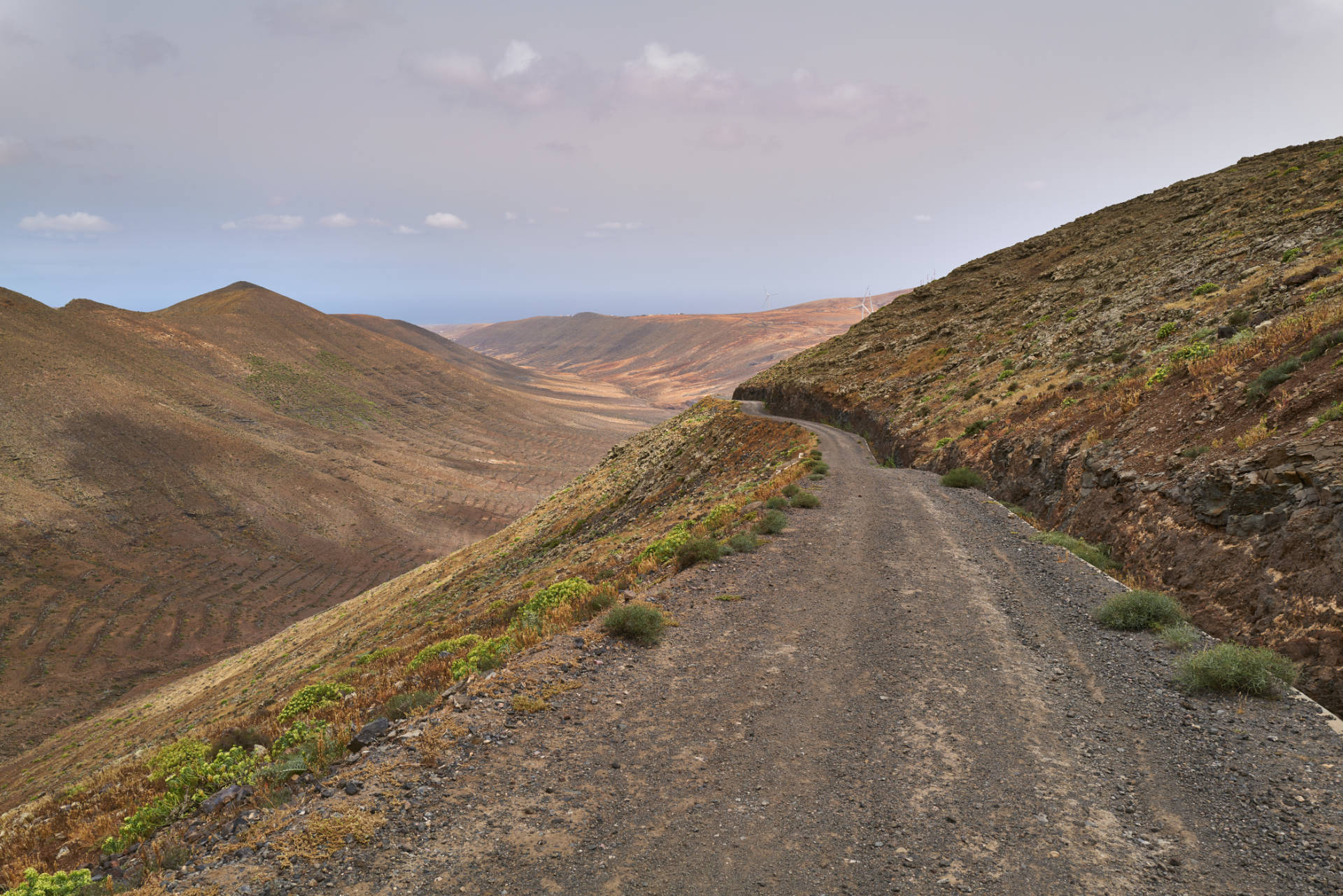 Die Militärstrasse auf den Montaña de la Muda (691m) – für Radfahrer und Wanderer offen.