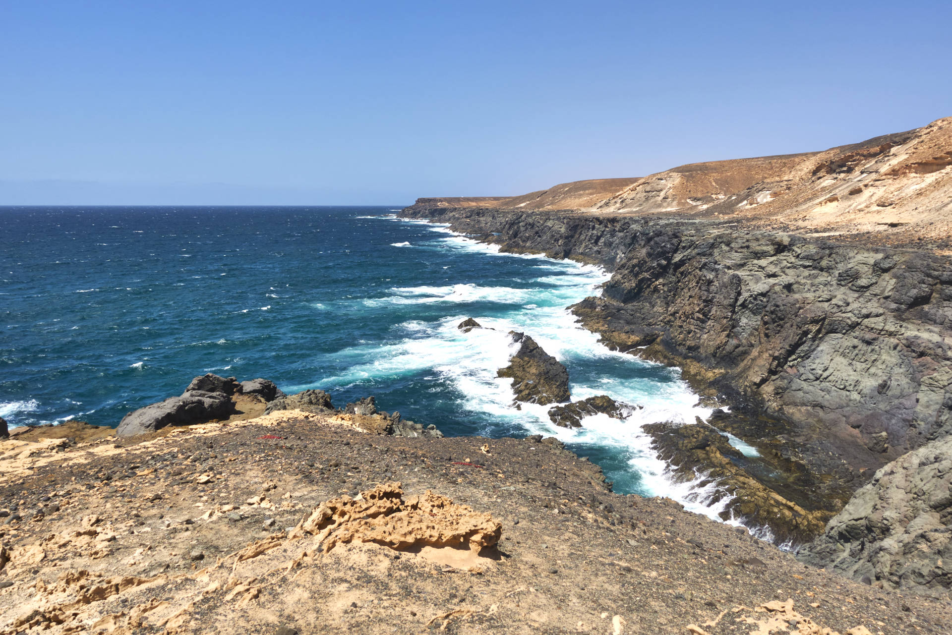 Wandern Puertito de los Molinos Fuerteventura – Bahía de las Gaviotas.