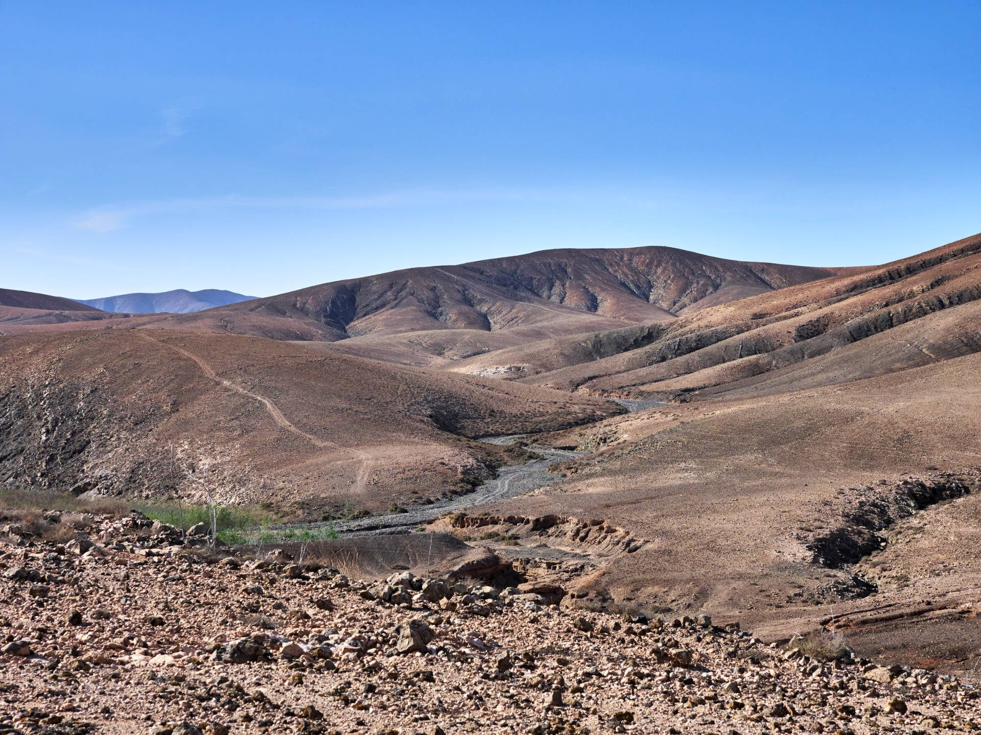 Vom Embalse de los Molinos über den Atalaya Risco Grande (328 m) zum wilden Playa de los Mozos.