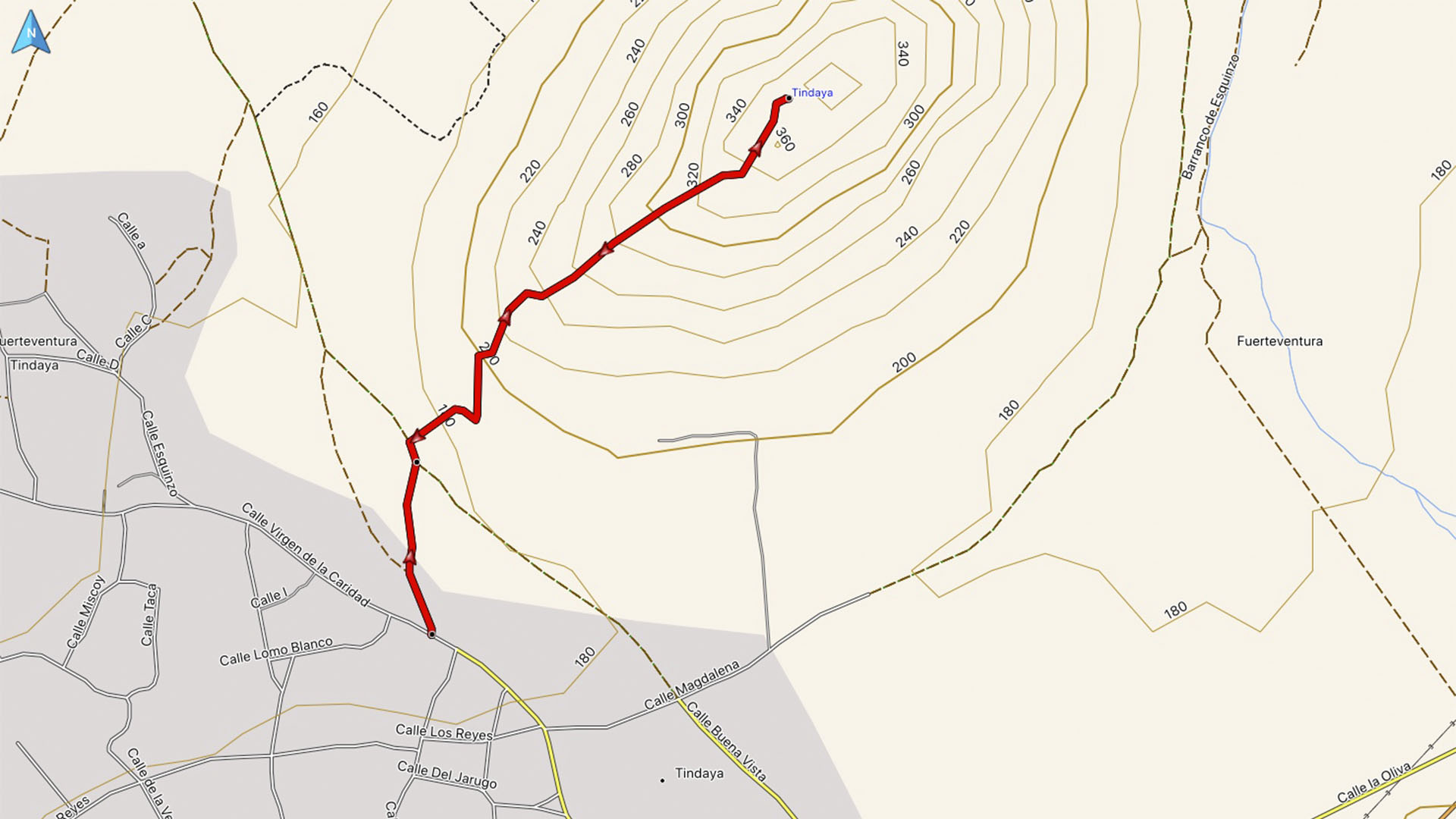 Wandern + Trekking auf Fuerteventura: Auf den Montaña Tindaya.