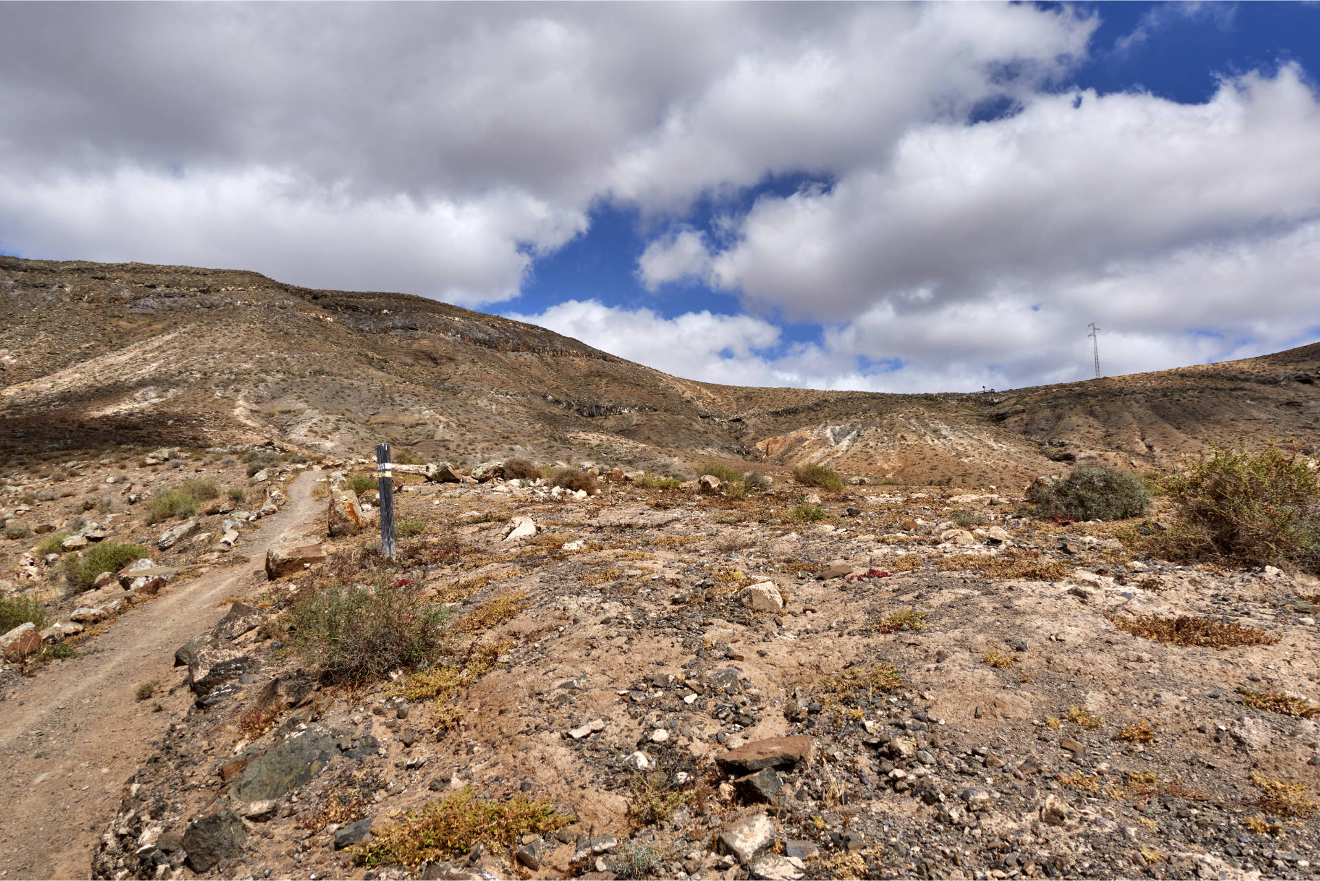 Wanderung zu der Quelle Fuente de Tababaire Fuerteventura.