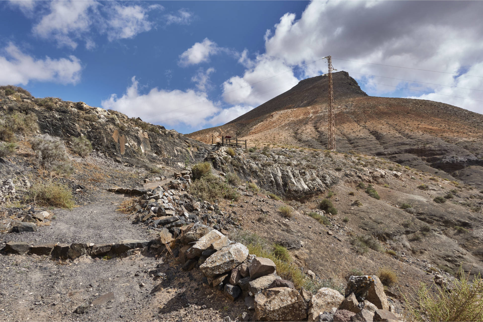 Wanderung zu der Quelle Fuente de Tababaire Fuerteventura.