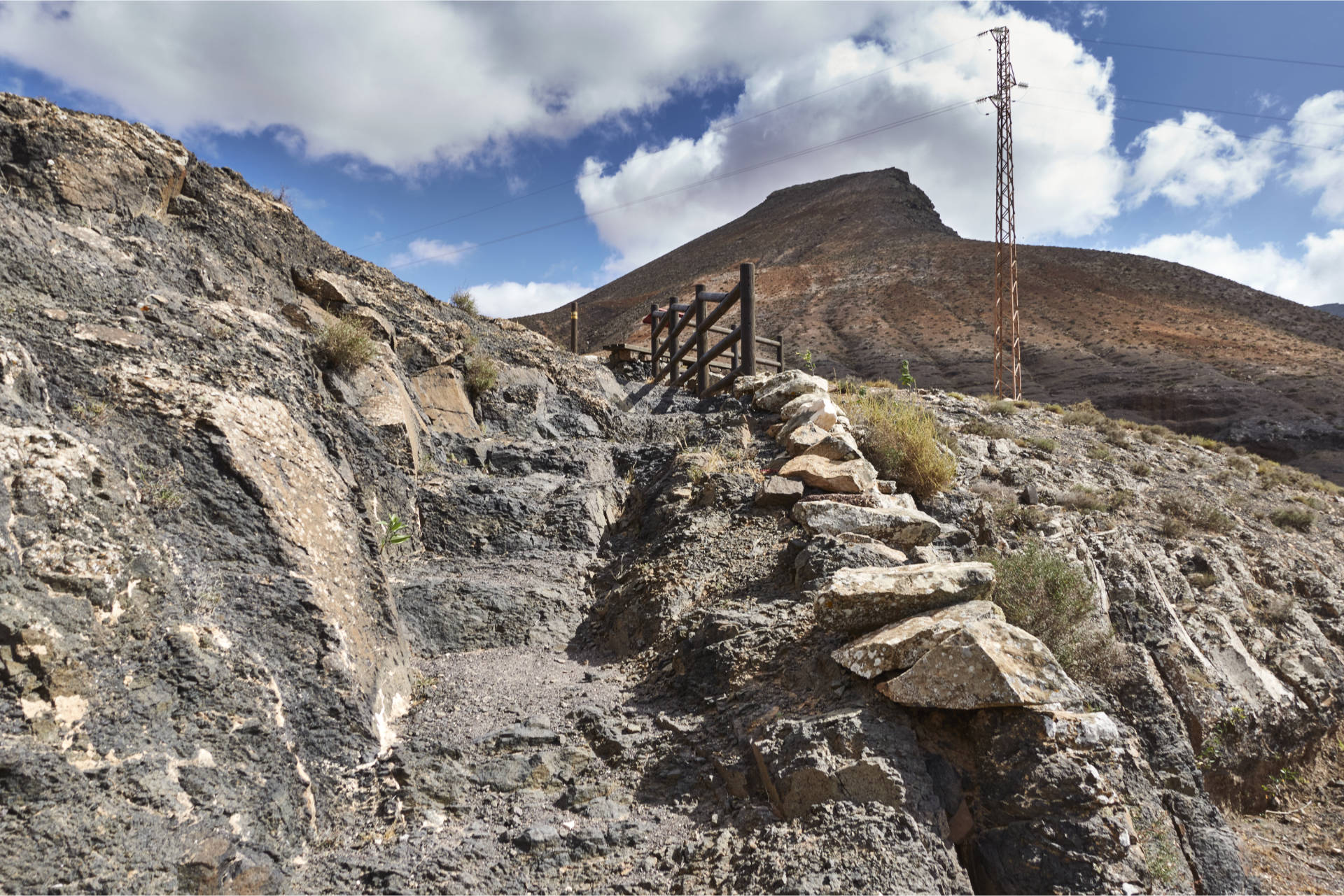 Wanderung zu der Quelle Fuente de Tababaire Fuerteventura.