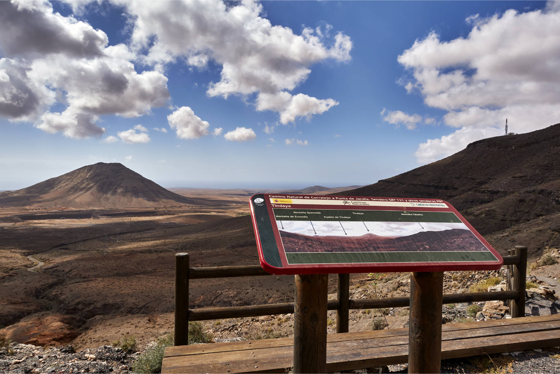 Wanderung zu der Quelle Fuente de Tababaire Fuerteventura.