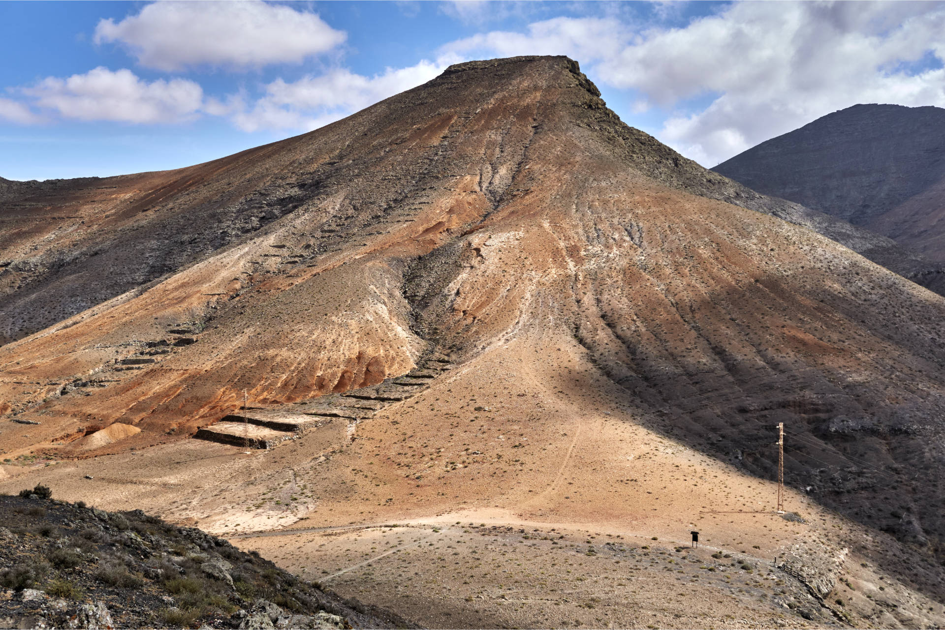 Wanderung zu der Quelle Fuente de Tababaire Fuerteventura.