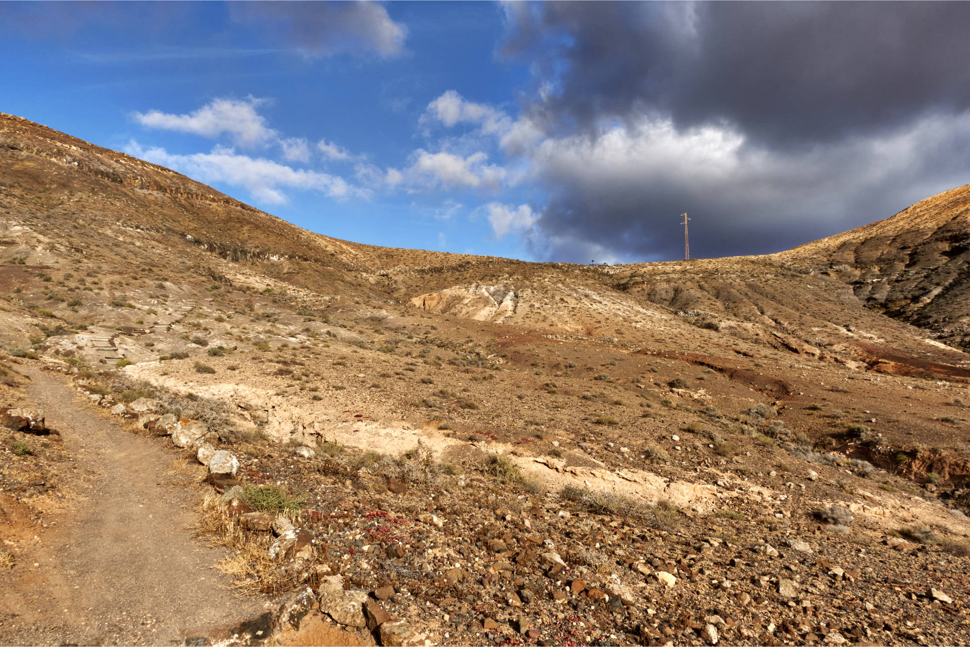 Wanderung zu der Quelle Fuente de Tababaire Fuerteventura.