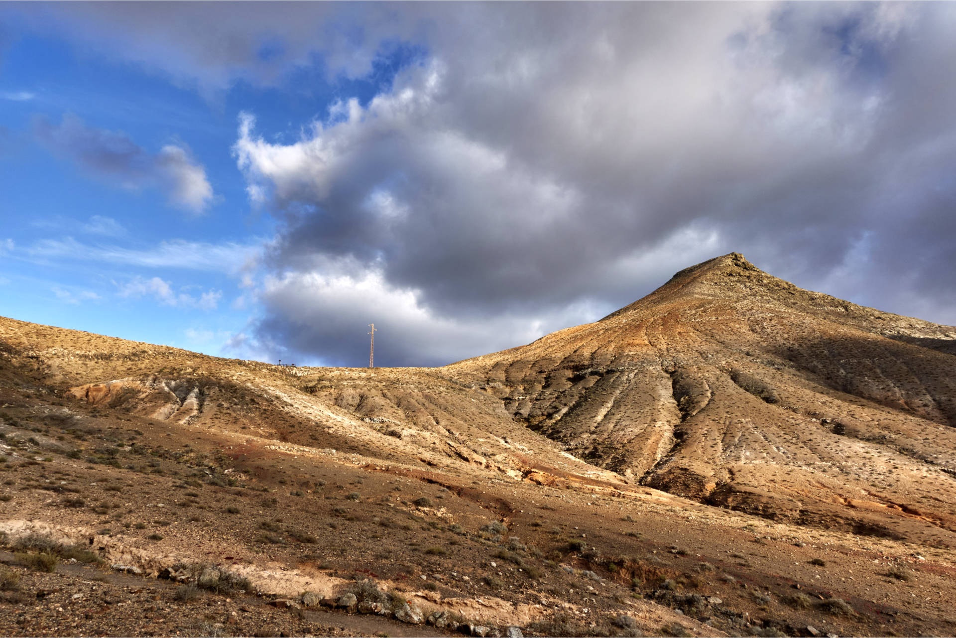 Wanderung zu der Quelle Fuente de Tababaire Fuerteventura.