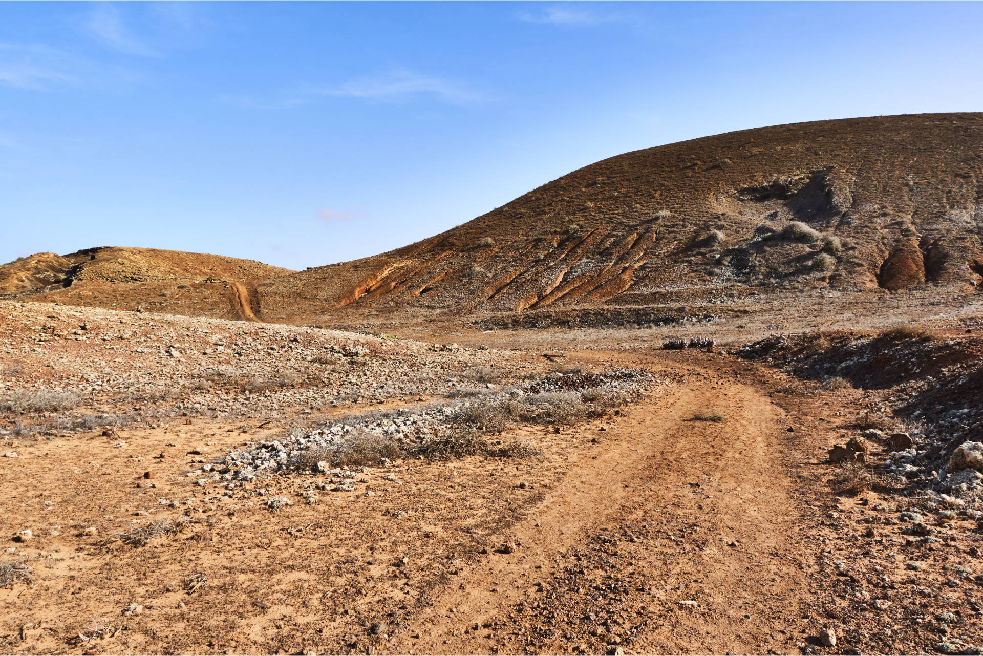 Über den GR-131 von Villaverde nach Lajares Fuerteventura.