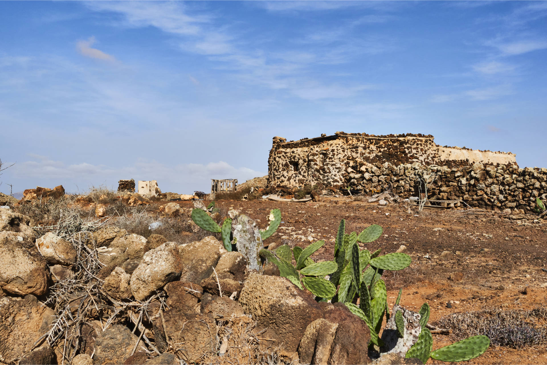 Über den GR-131 von Villaverde nach Lajares Fuerteventura.